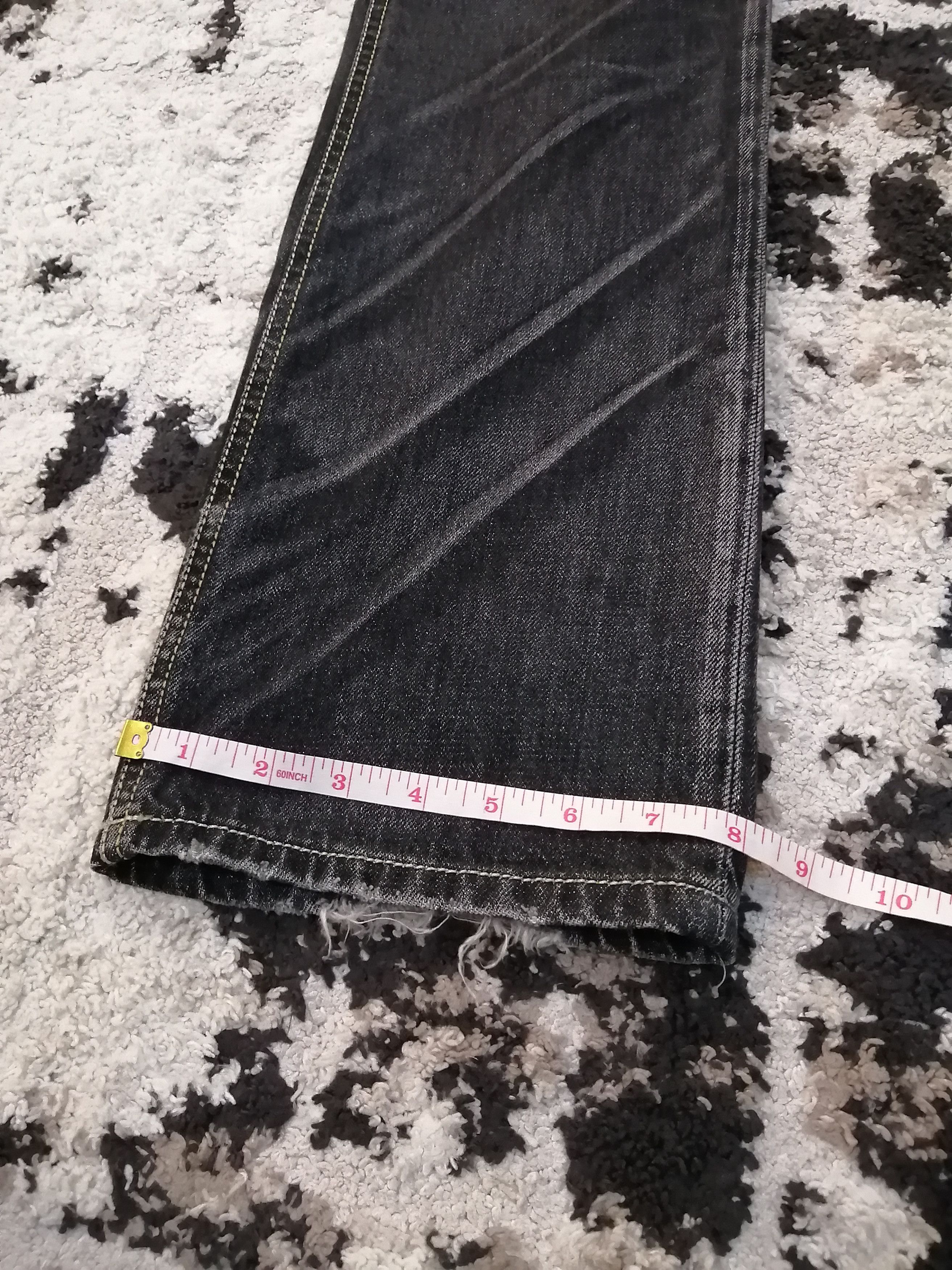 If Six Was Nine Vintage Lagust Japan Distressed Denim Size US 30 / EU 46 - 15 Thumbnail