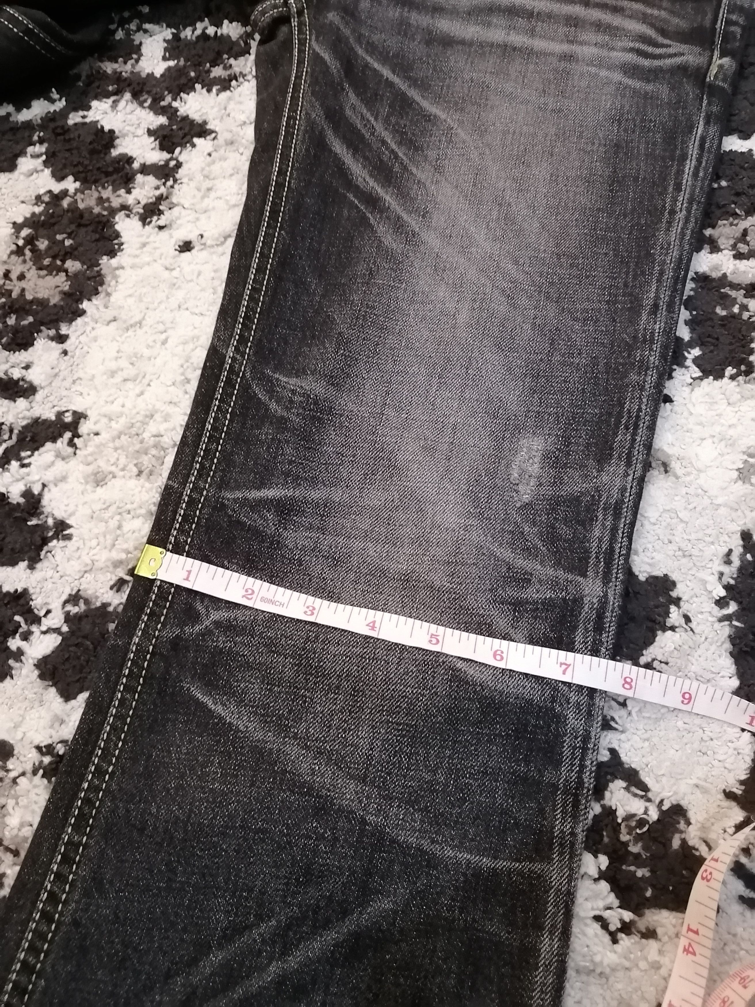 If Six Was Nine Vintage Lagust Japan Distressed Denim Size US 30 / EU 46 - 12 Thumbnail