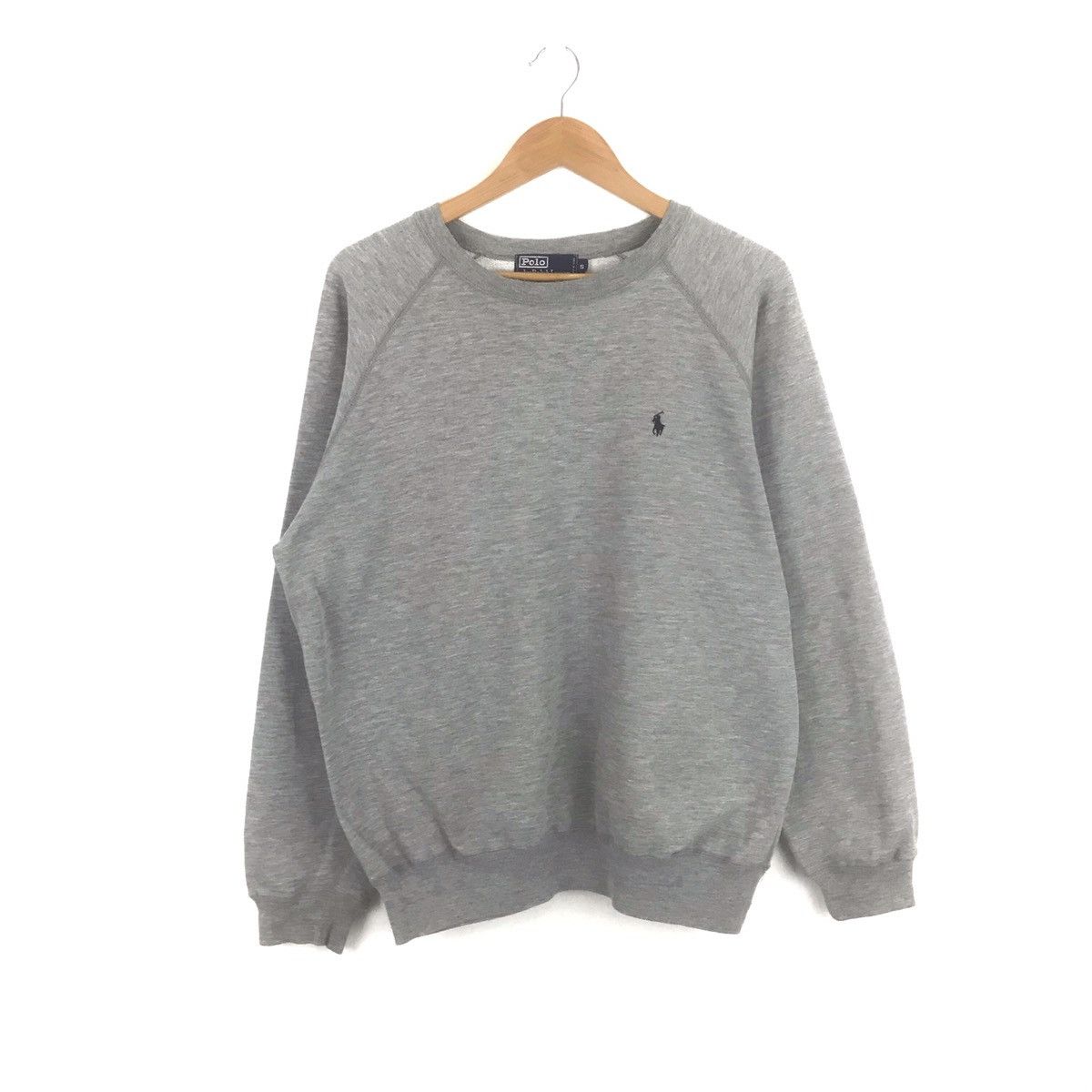Polo Ralph Lauren × Ralph Lauren × Vintage Vintage Polo Ralph Lauren Small Size Grey Colour Sweatshirt Size US S / EU 44-46 / 1 - 1 Thumbnail