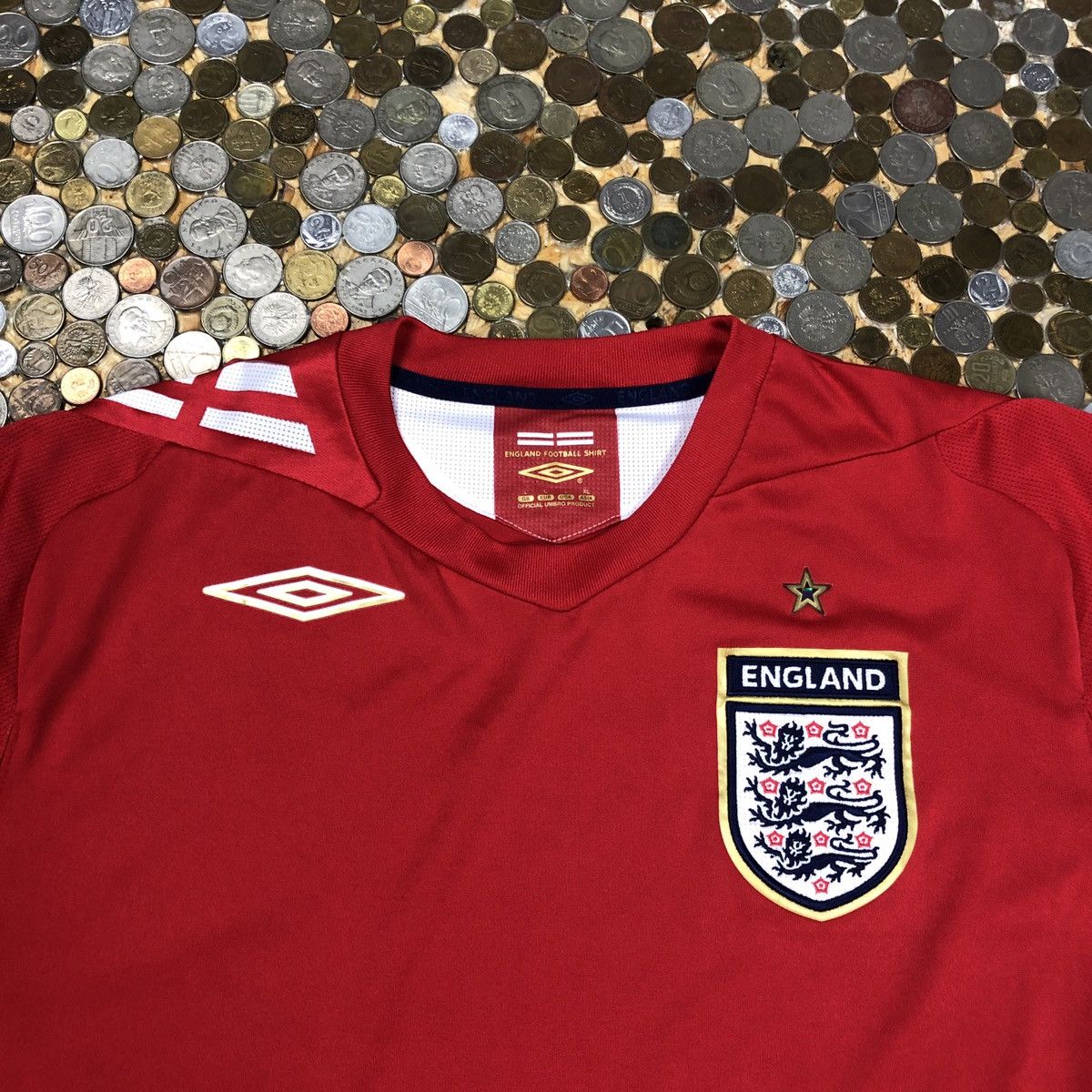 Umbro Umbro England football Tee Size US L / EU 52-54 / 3 - 2 Thumbnail