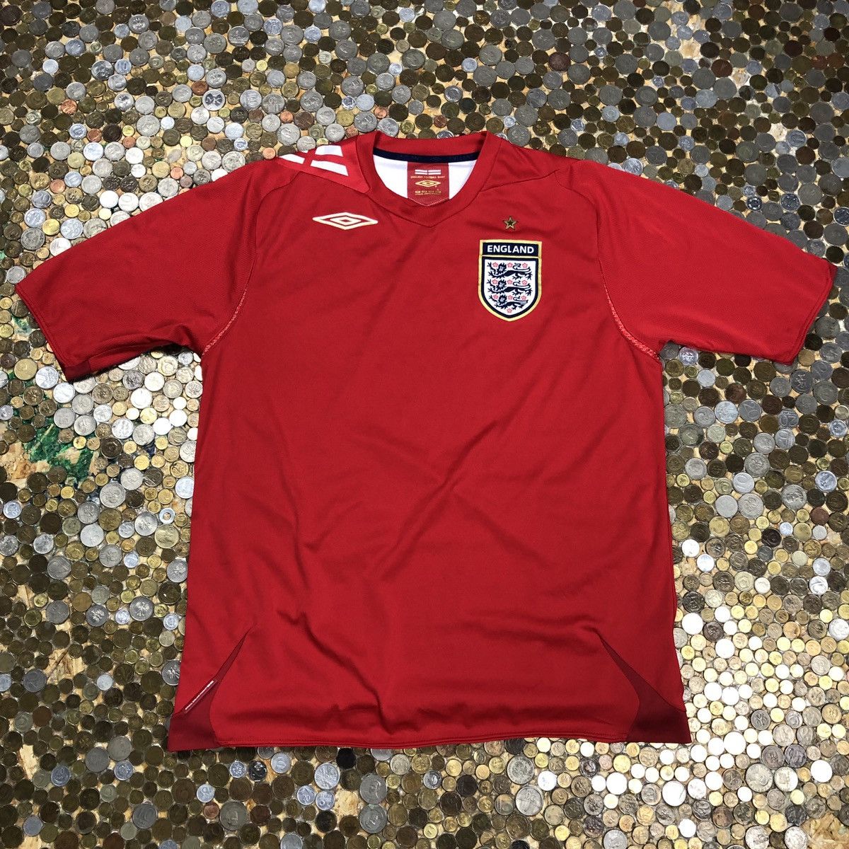 Umbro Umbro England football Tee Size US L / EU 52-54 / 3 - 1 Thumbnail