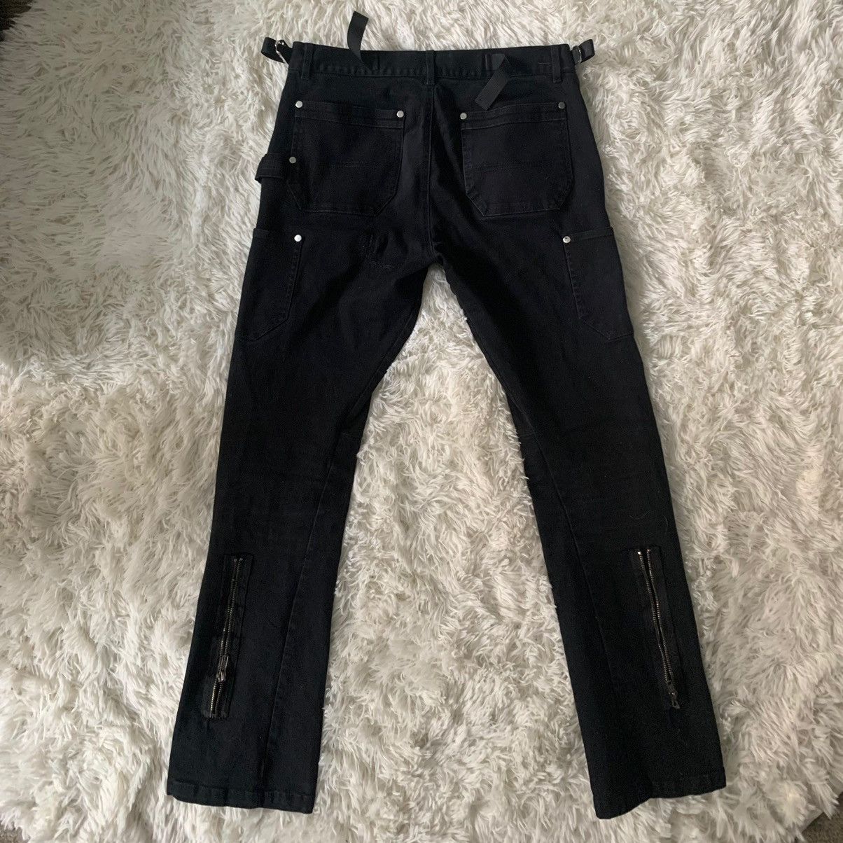 Vuja De Vuja De Kenijima 003 retro zipper pants | Grailed