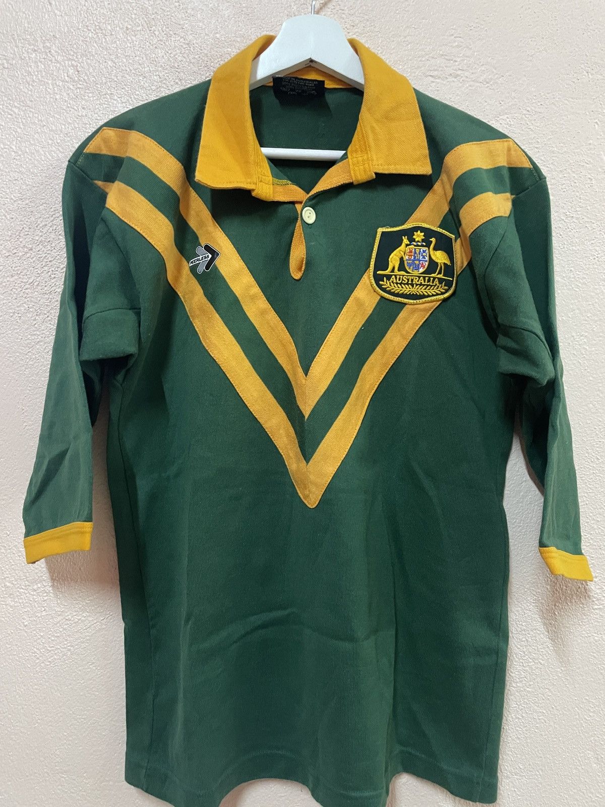 Vintage Vintage Australia Wallabies Rugby Peerless ugly Retro shirt Size US M / EU 48-50 / 2 - 1 Thumbnail