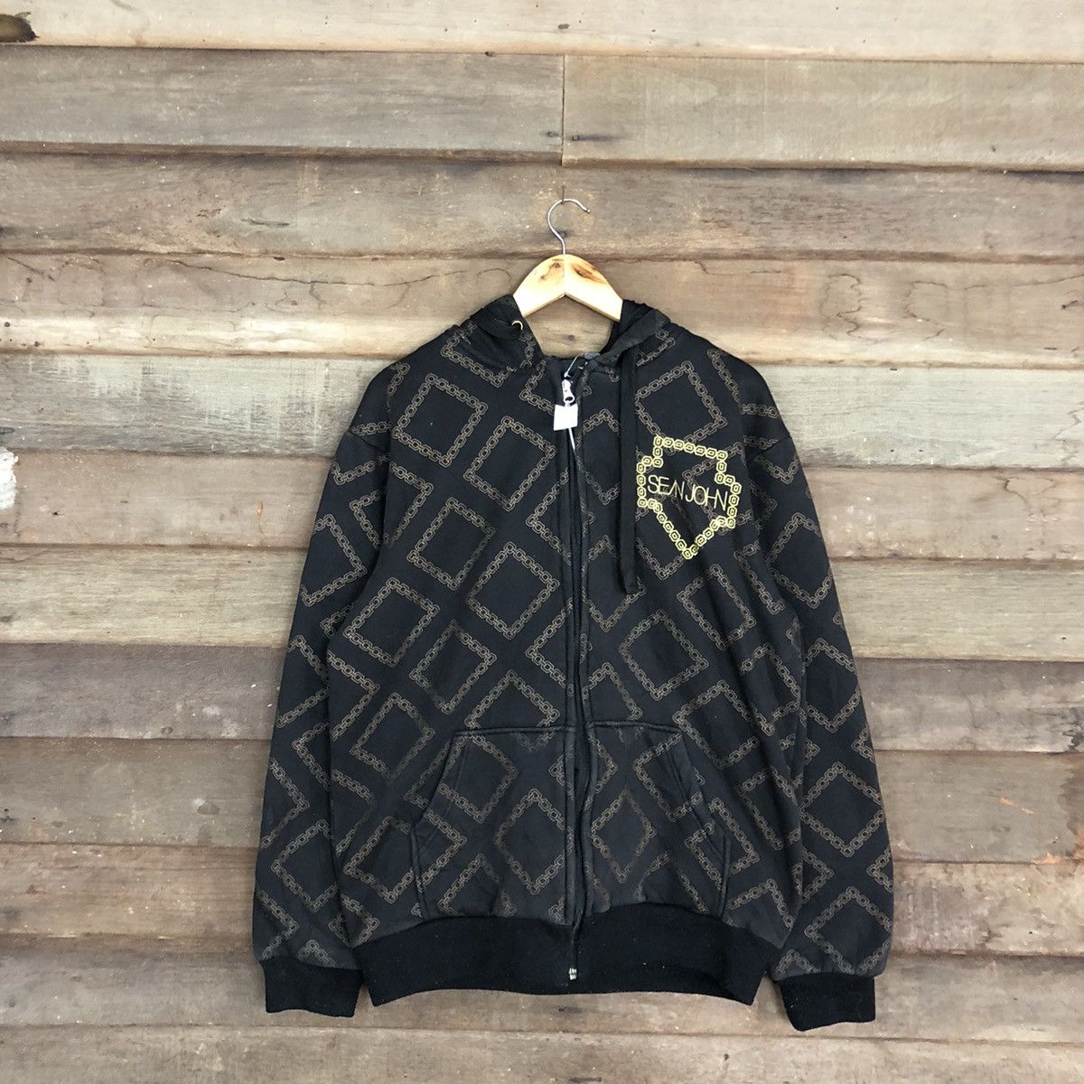 Sean John DLL Sean John Black Hoodies #c1143 Size US L / EU 52-54 / 3 - 1 Thumbnail