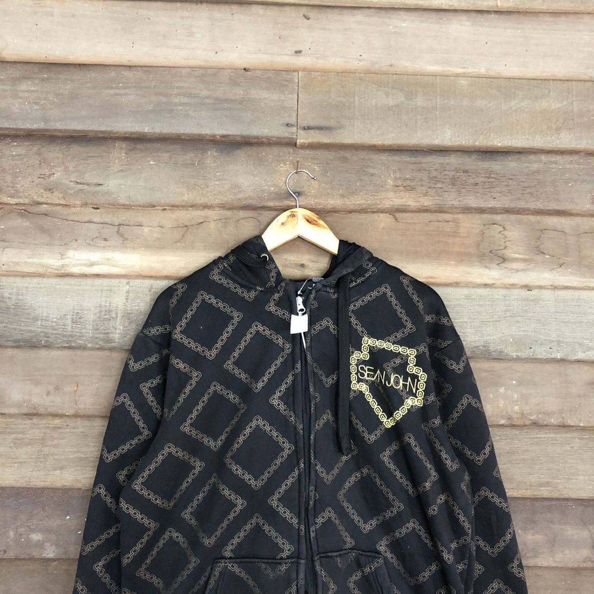 Sean John DLL Sean John Black Hoodies #c1143 Size US L / EU 52-54 / 3 - 9 Thumbnail