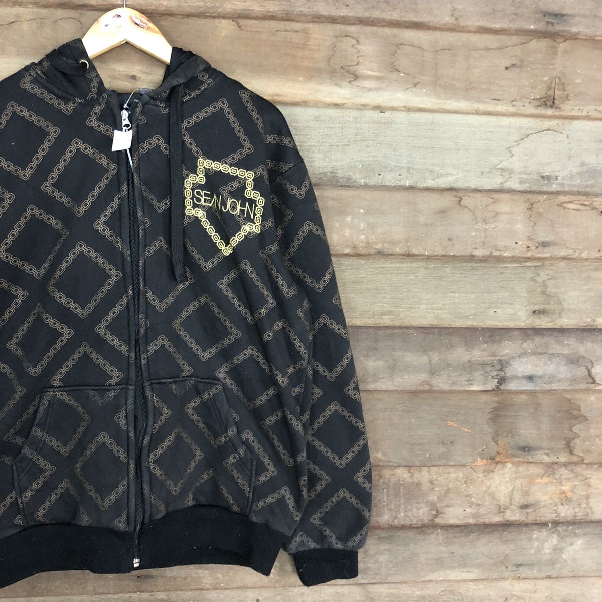 Sean John DLL Sean John Black Hoodies #c1143 Size US L / EU 52-54 / 3 - 5 Thumbnail