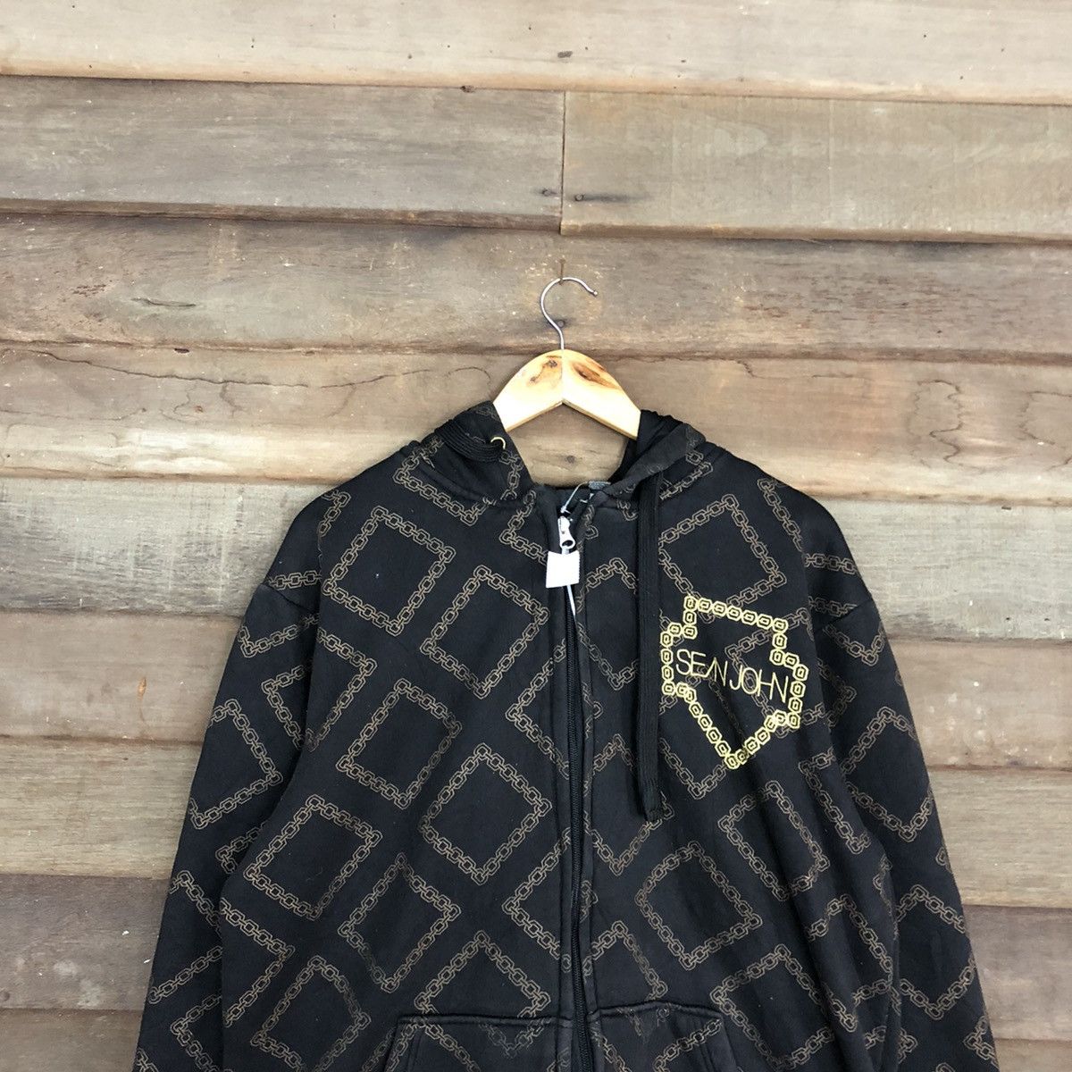 Sean John DLL Sean John Black Hoodies #c1143 Size US L / EU 52-54 / 3 - 2 Thumbnail