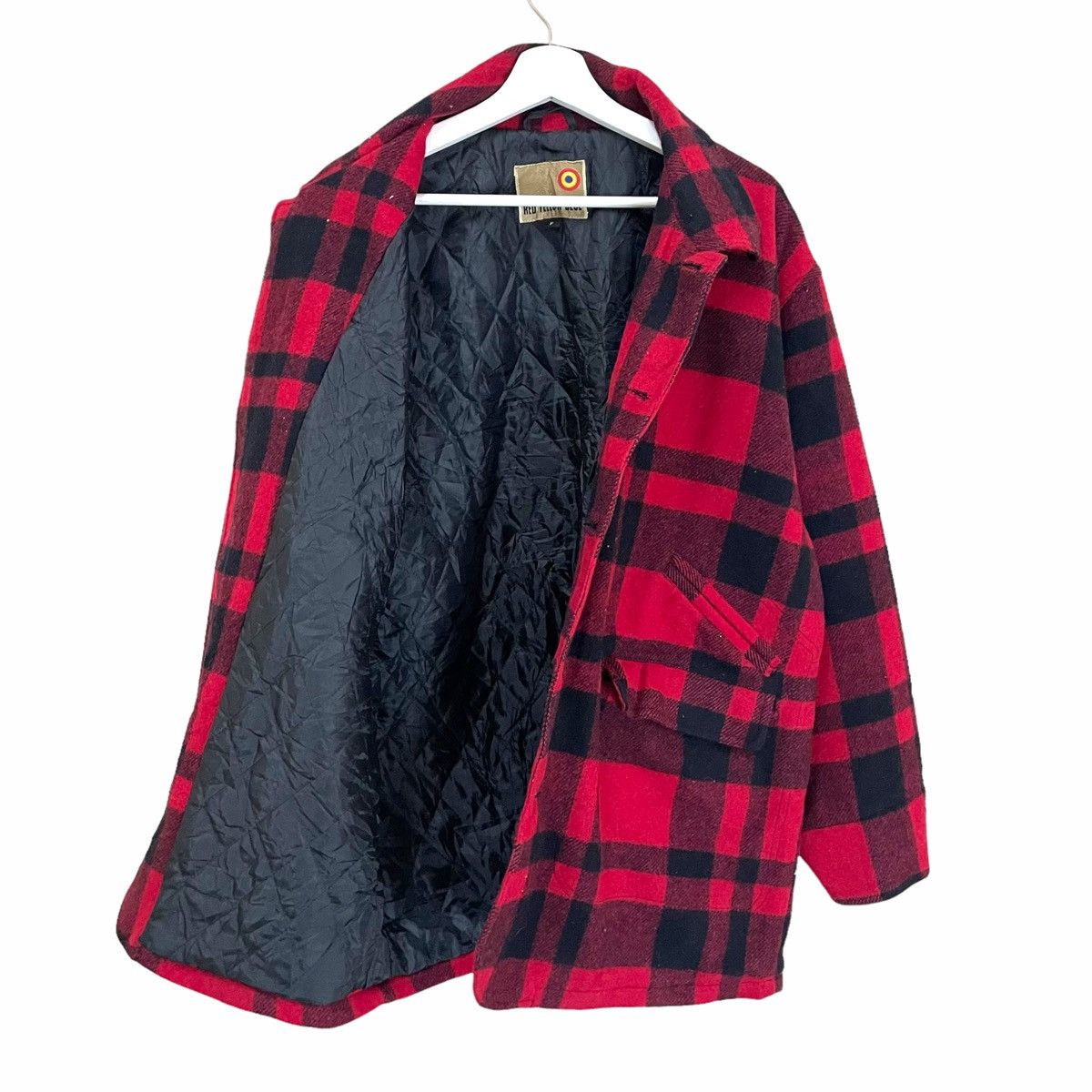 Beauty Beast × Japanese Brand 💥 REDBLUE JAPAN CHECKED WOOL CRUISER JACKET Size US XL / EU 56 / 4 - 6 Thumbnail