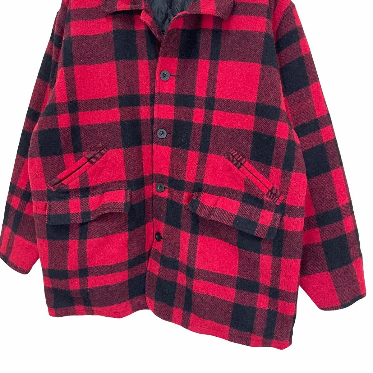 Beauty Beast × Japanese Brand 💥 REDBLUE JAPAN CHECKED WOOL CRUISER JACKET Size US XL / EU 56 / 4 - 5 Thumbnail