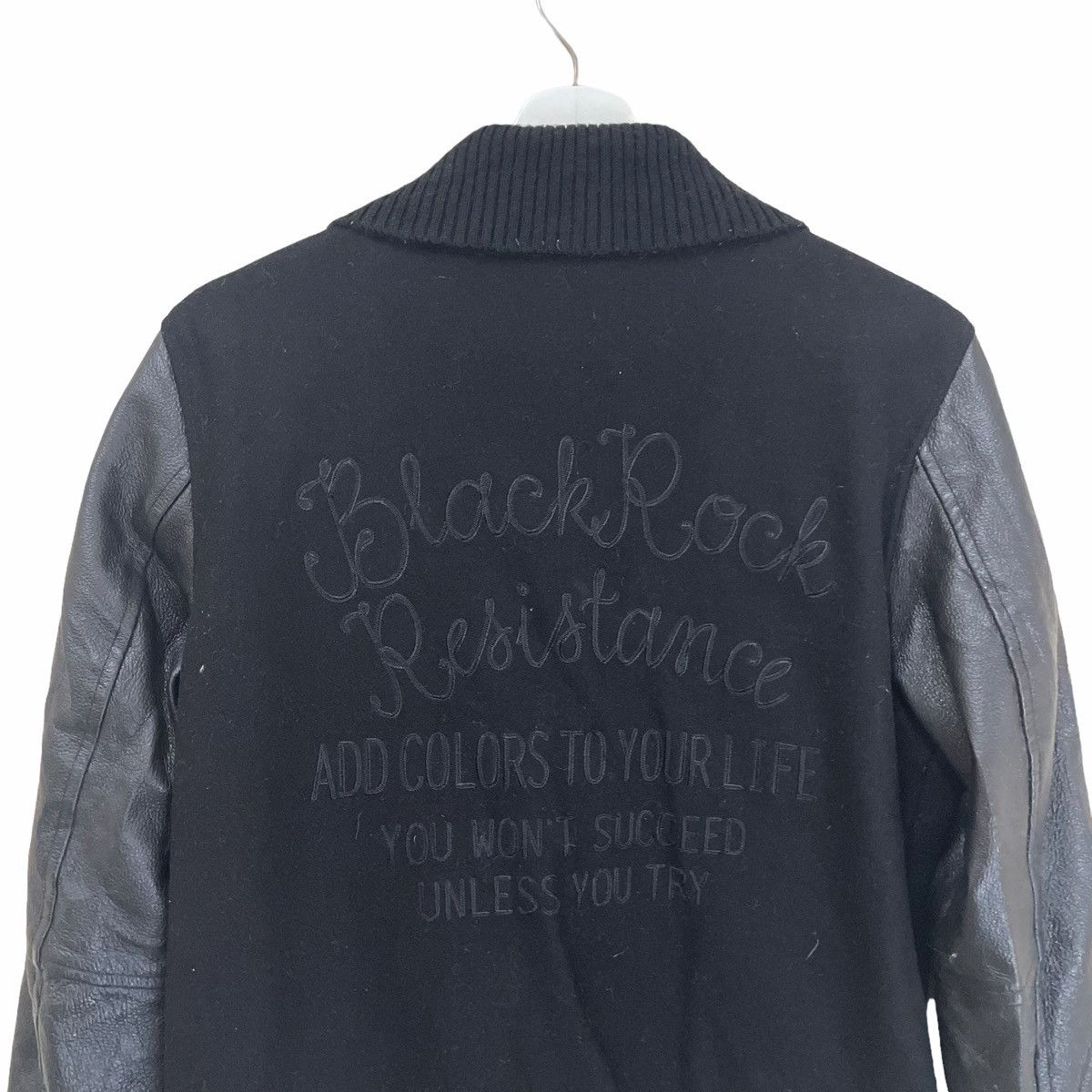 Beauty Beast × Japanese Brand 💥 AZUL FAIRBANK BUTTON VARSITY JACKET Size US M / EU 48-50 / 2 - 4 Thumbnail