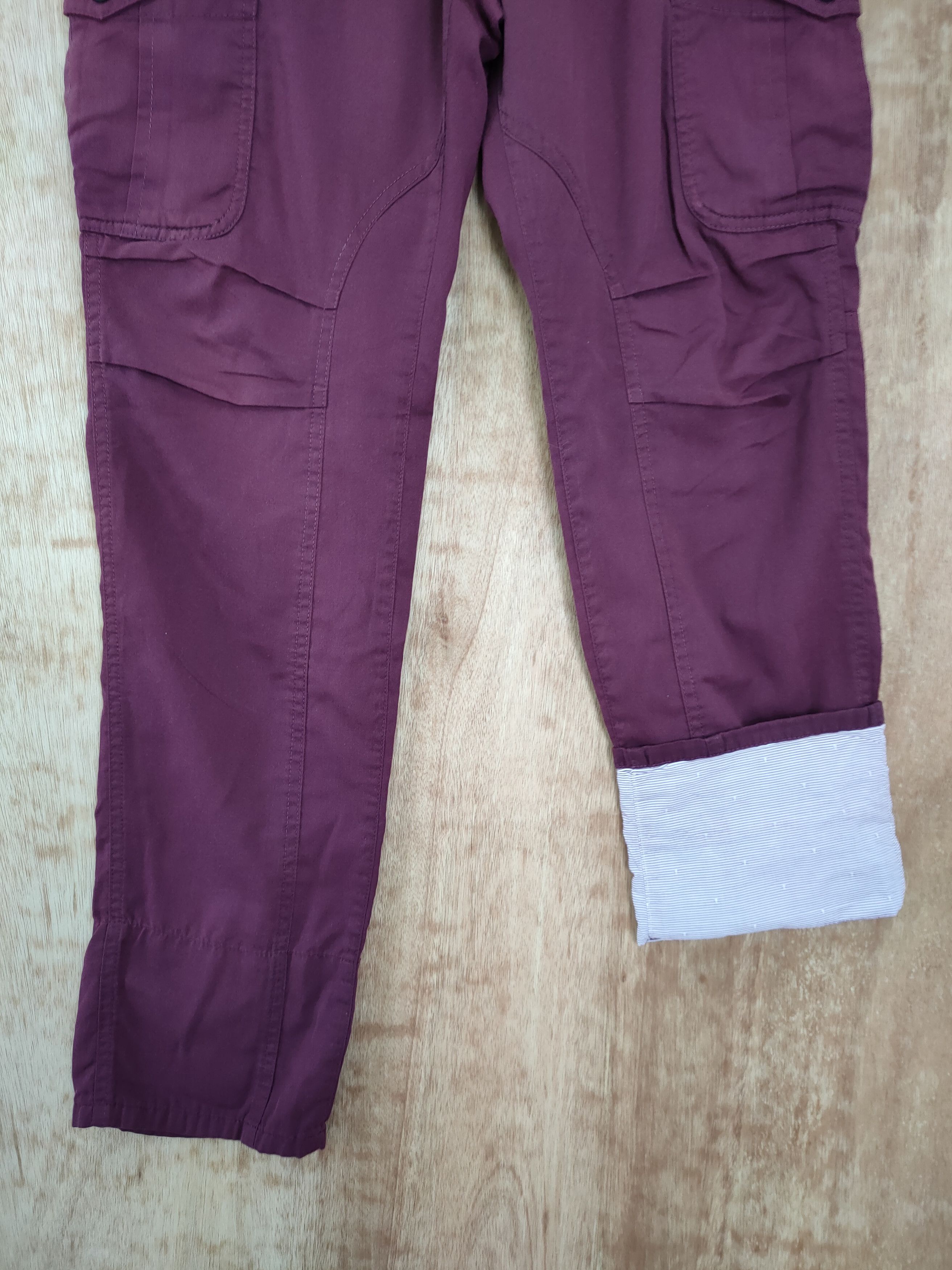Japanese Brand DL takeo kikuchi cropped multipocket cargo pants #46-096 Size US 32 / EU 48 - 2 Thumbnail