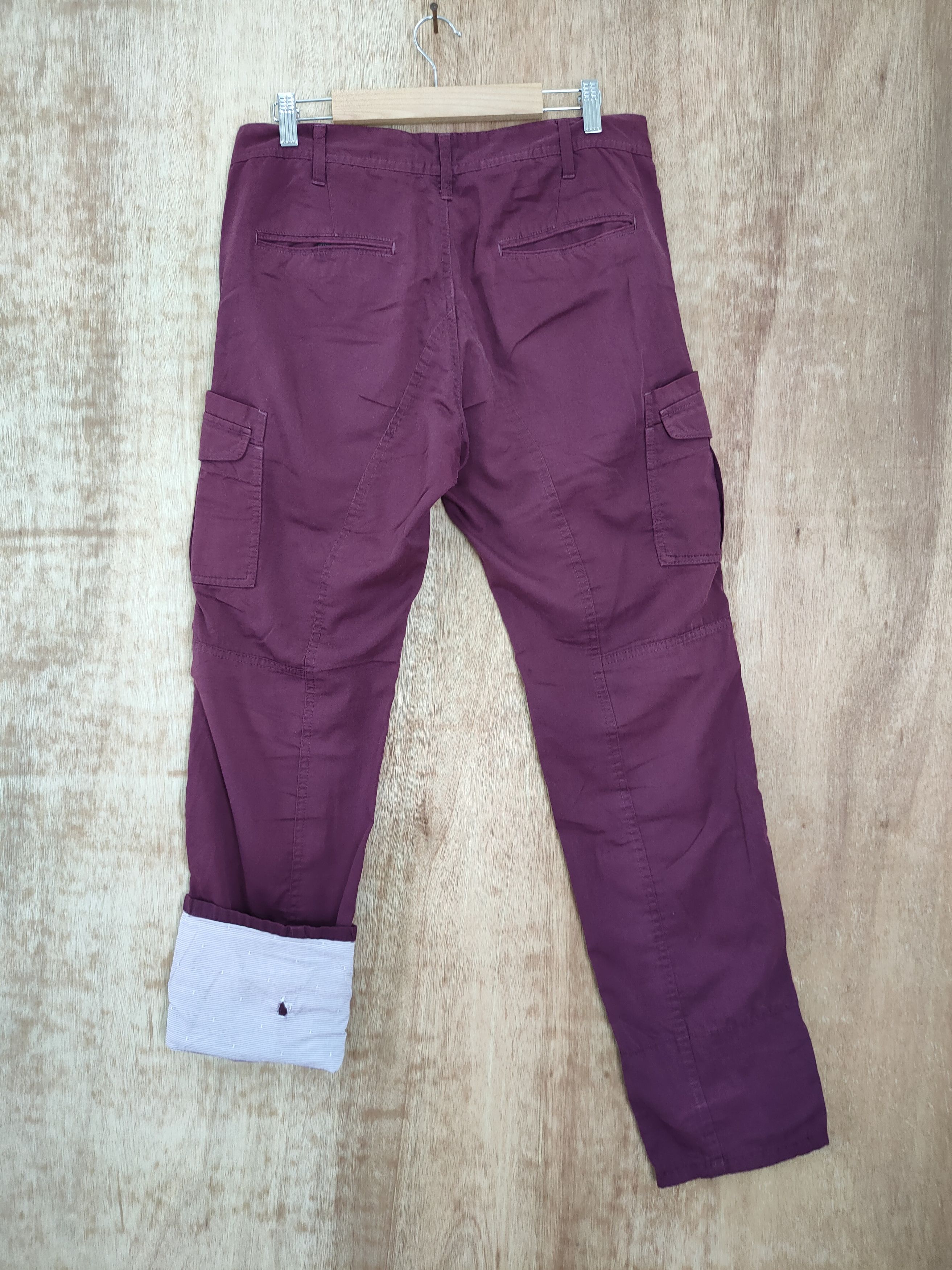 Japanese Brand DL takeo kikuchi cropped multipocket cargo pants #46-096 Size US 32 / EU 48 - 7 Thumbnail