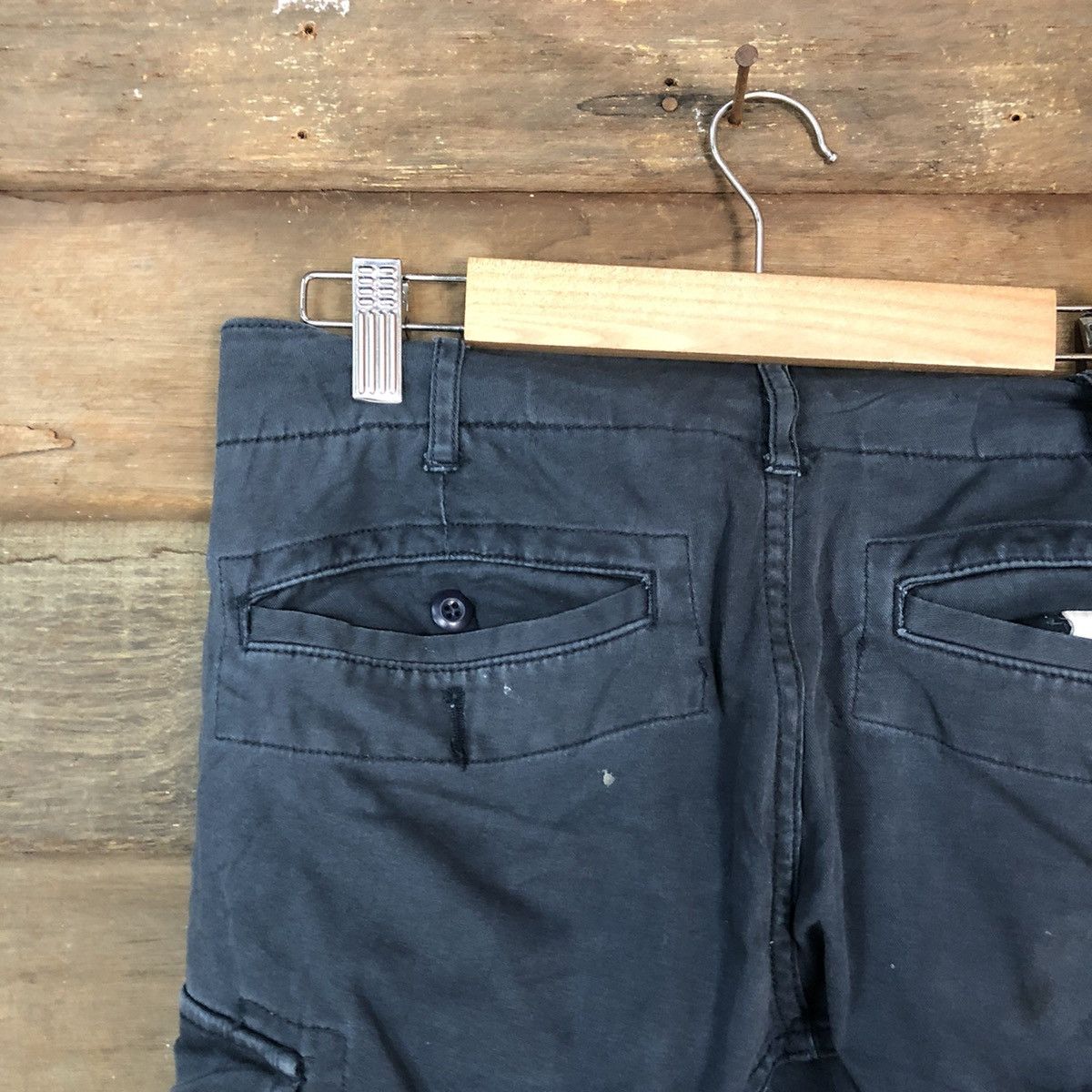 Japanese Brand Glodiotor Dark blue painter dirty thrashed Cargo Pants#6912 Size US 30 / EU 46 - 13 Thumbnail