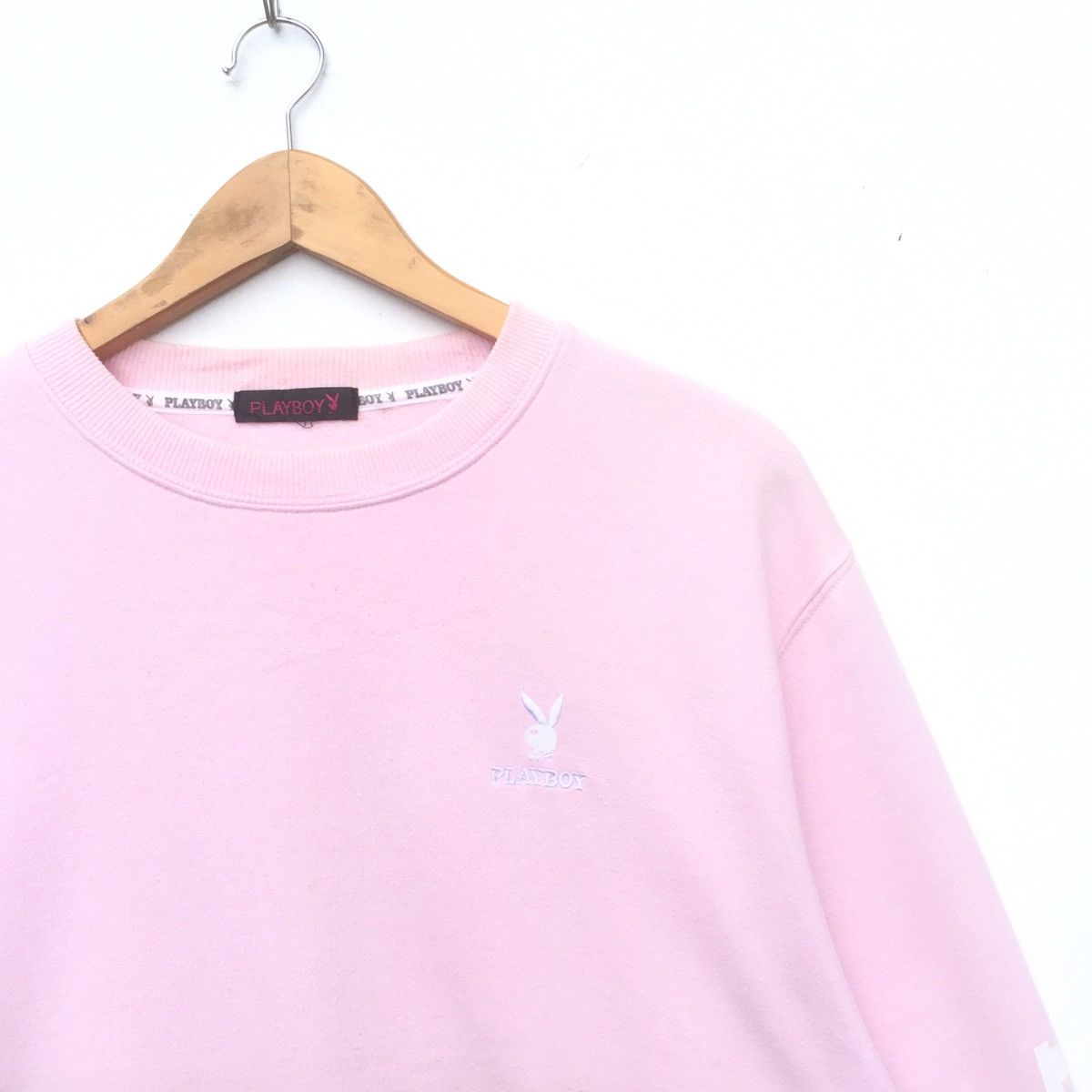 Playboy Vintage 90s Playboy Bunny Spell Out Big Logo Sweatshirt | L Size US L / EU 52-54 / 3 - 8 Thumbnail