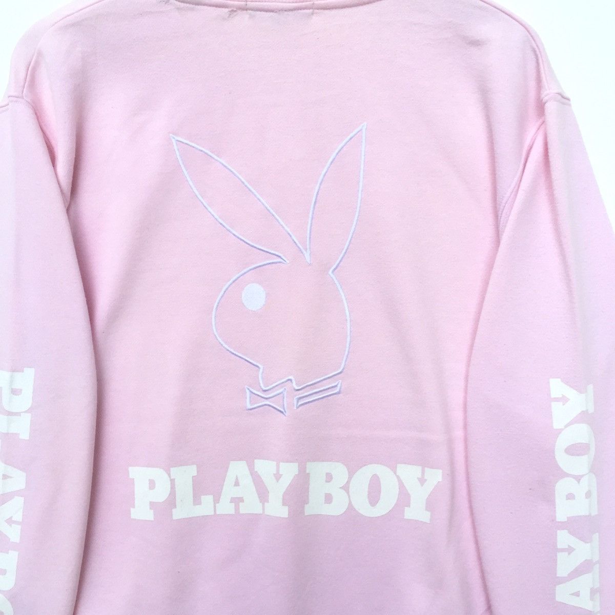 Playboy Vintage 90s Playboy Bunny Spell Out Big Logo Sweatshirt | L Size US L / EU 52-54 / 3 - 4 Thumbnail