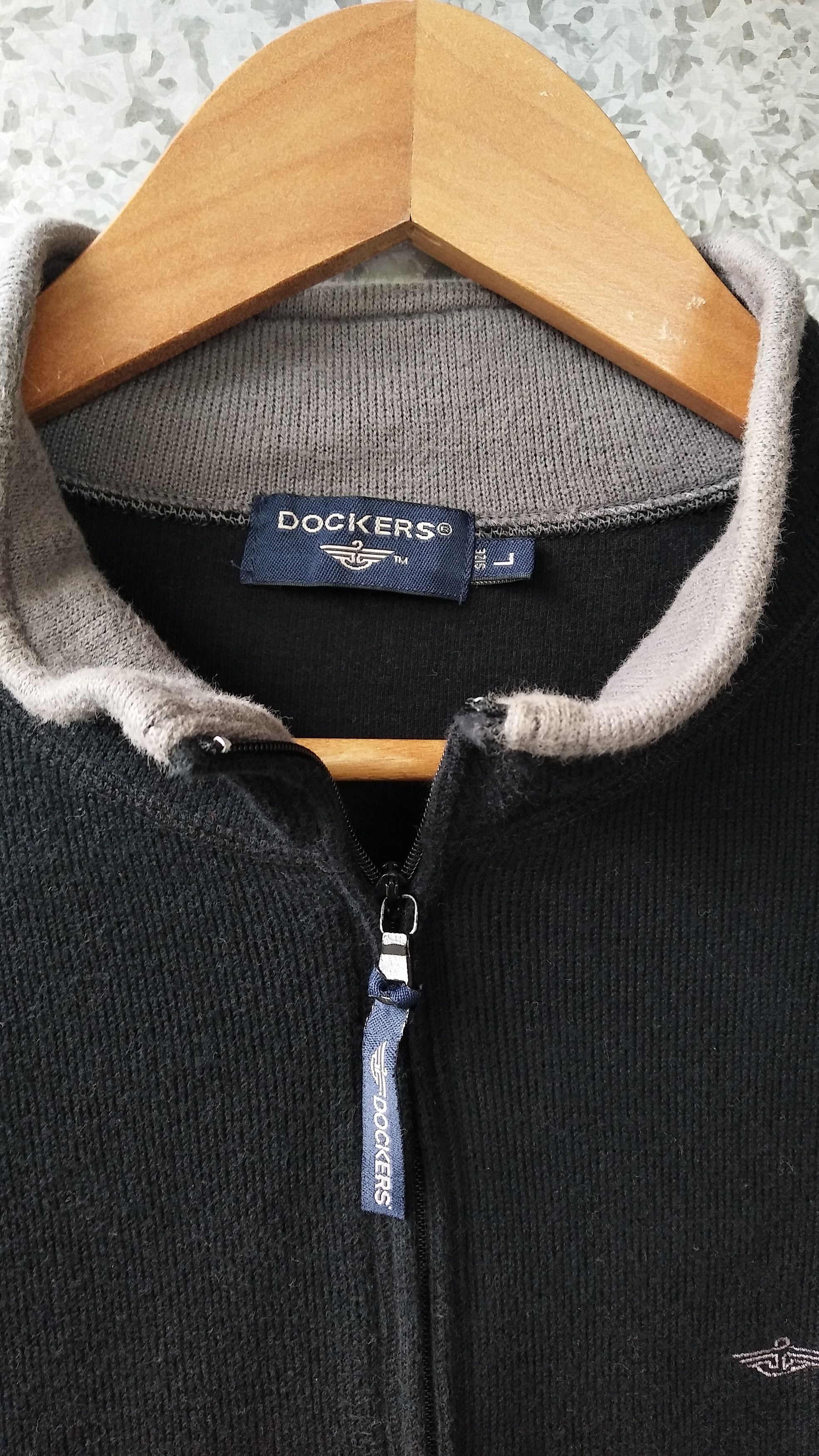Dockers Vintage Dockers sweatshirt half zipper jumper Size US L / EU 52-54 / 3 - 4 Thumbnail