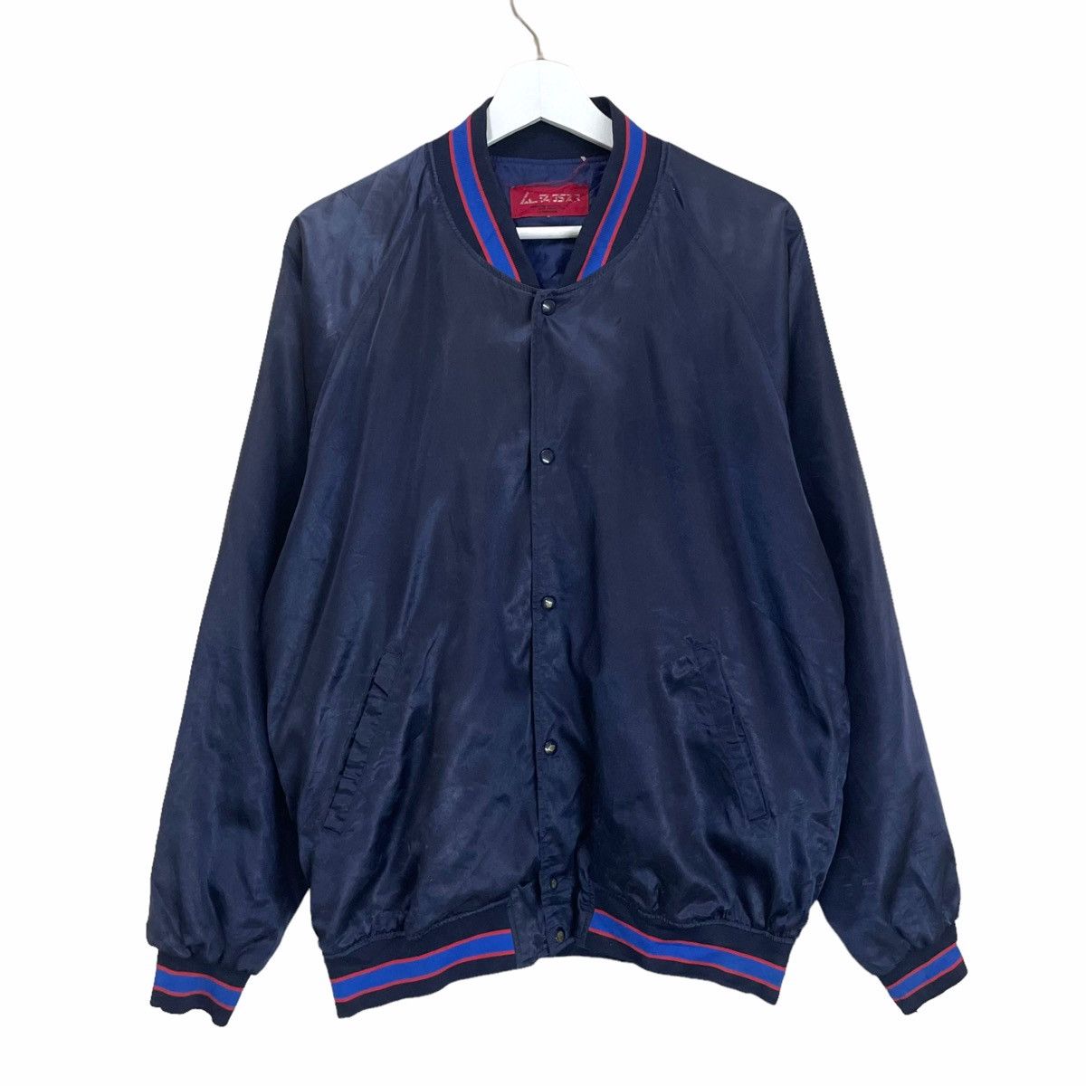 Japanese Brand × Sports Specialties × Vintage 💥 NAVY SEAL TEAM LIGHT VARSITY SNAP BUTTON Size US L / EU 52-54 / 3 - 5 Thumbnail