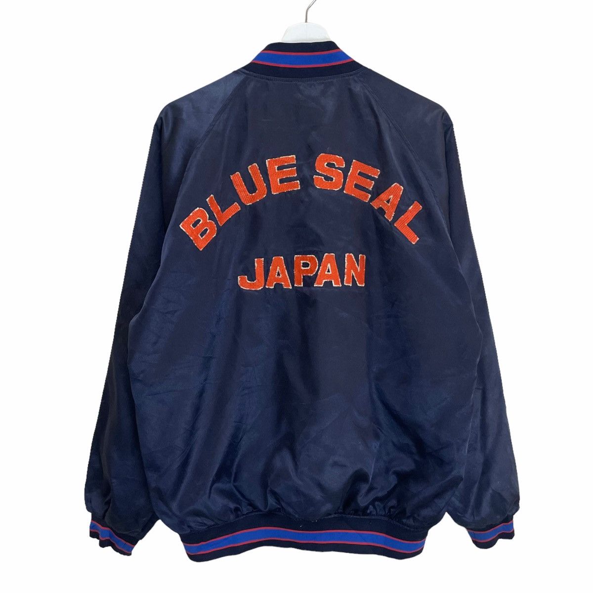 Japanese Brand × Sports Specialties × Vintage 💥 NAVY SEAL TEAM LIGHT VARSITY SNAP BUTTON Size US L / EU 52-54 / 3 - 1 Thumbnail