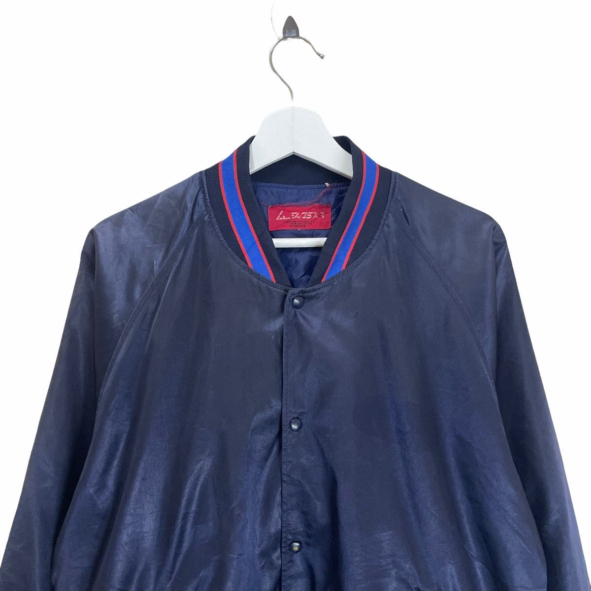 Japanese Brand × Sports Specialties × Vintage 💥 NAVY SEAL TEAM LIGHT VARSITY SNAP BUTTON Size US L / EU 52-54 / 3 - 7 Thumbnail