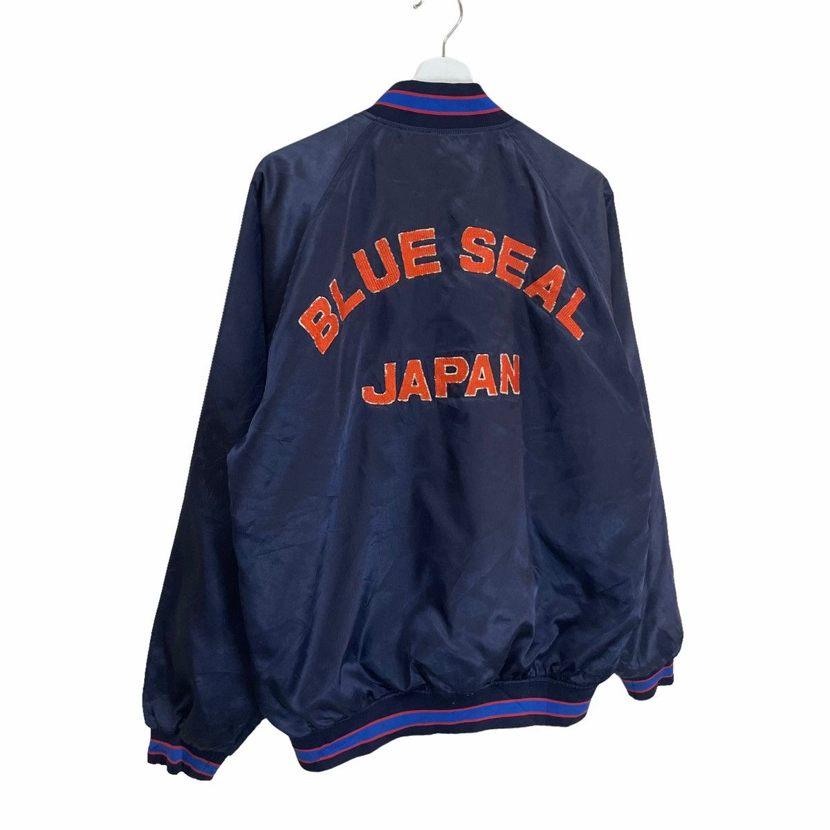 Japanese Brand × Sports Specialties × Vintage 💥 NAVY SEAL TEAM LIGHT VARSITY SNAP BUTTON Size US L / EU 52-54 / 3 - 3 Thumbnail