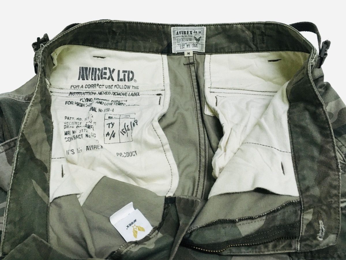 Avirex × Japanese Brand × Vintage Rare Design Vintage Brand Avirex Army Cargo Pants 1990s Size US 32 / EU 48 - 7 Thumbnail