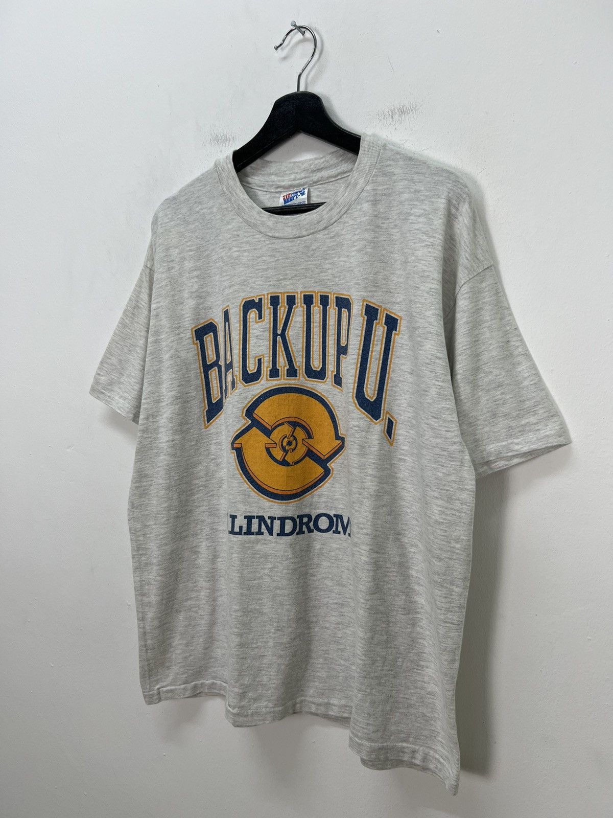 Hanes Vintage Backup U. Palindrome Tee Size US XL / EU 56 / 4 - 3 Thumbnail