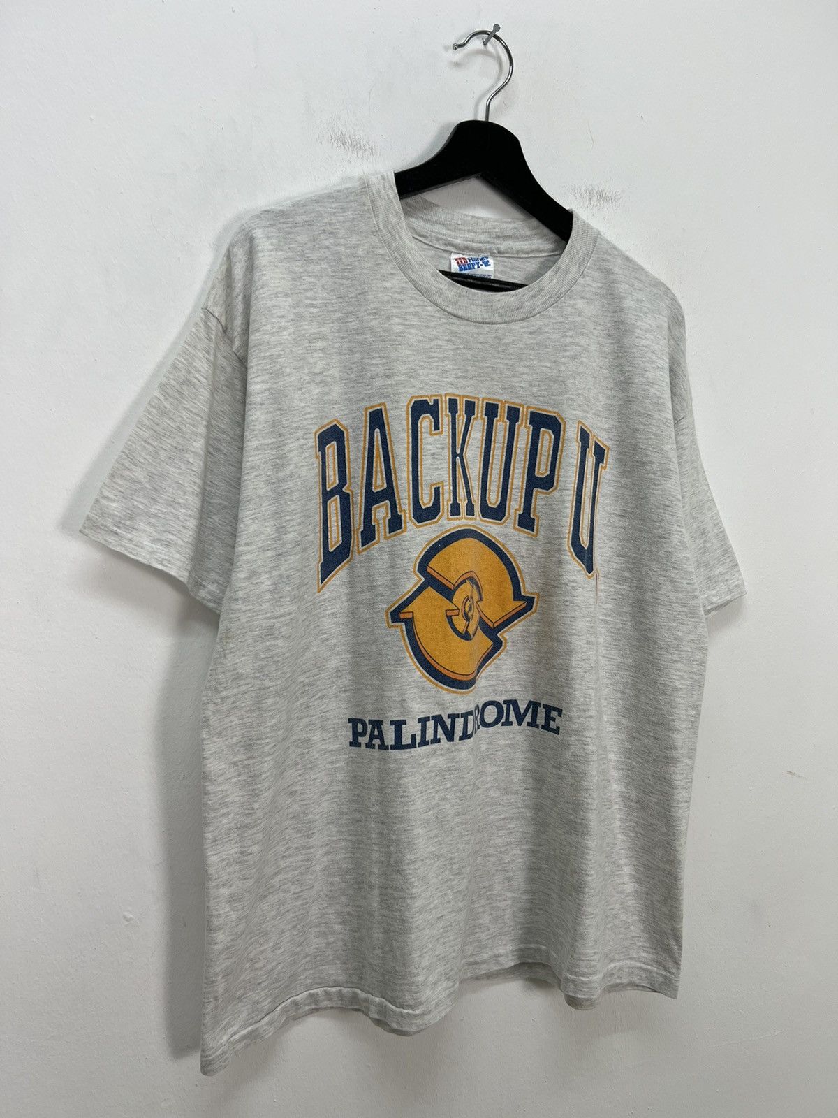 Hanes Vintage Backup U. Palindrome Tee Size US XL / EU 56 / 4 - 2 Thumbnail