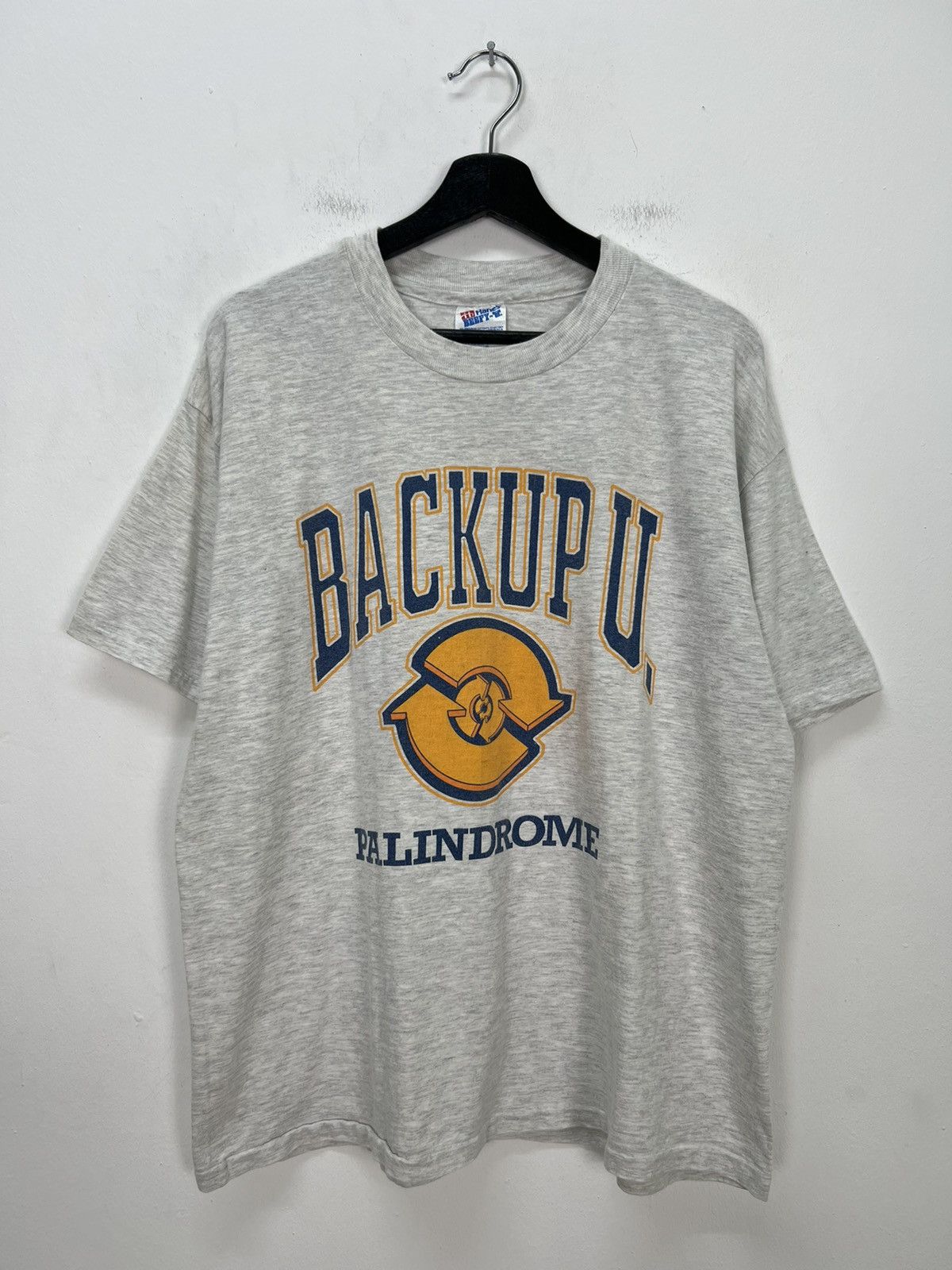 Hanes Vintage Backup U. Palindrome Tee Size US XL / EU 56 / 4 - 1 Thumbnail