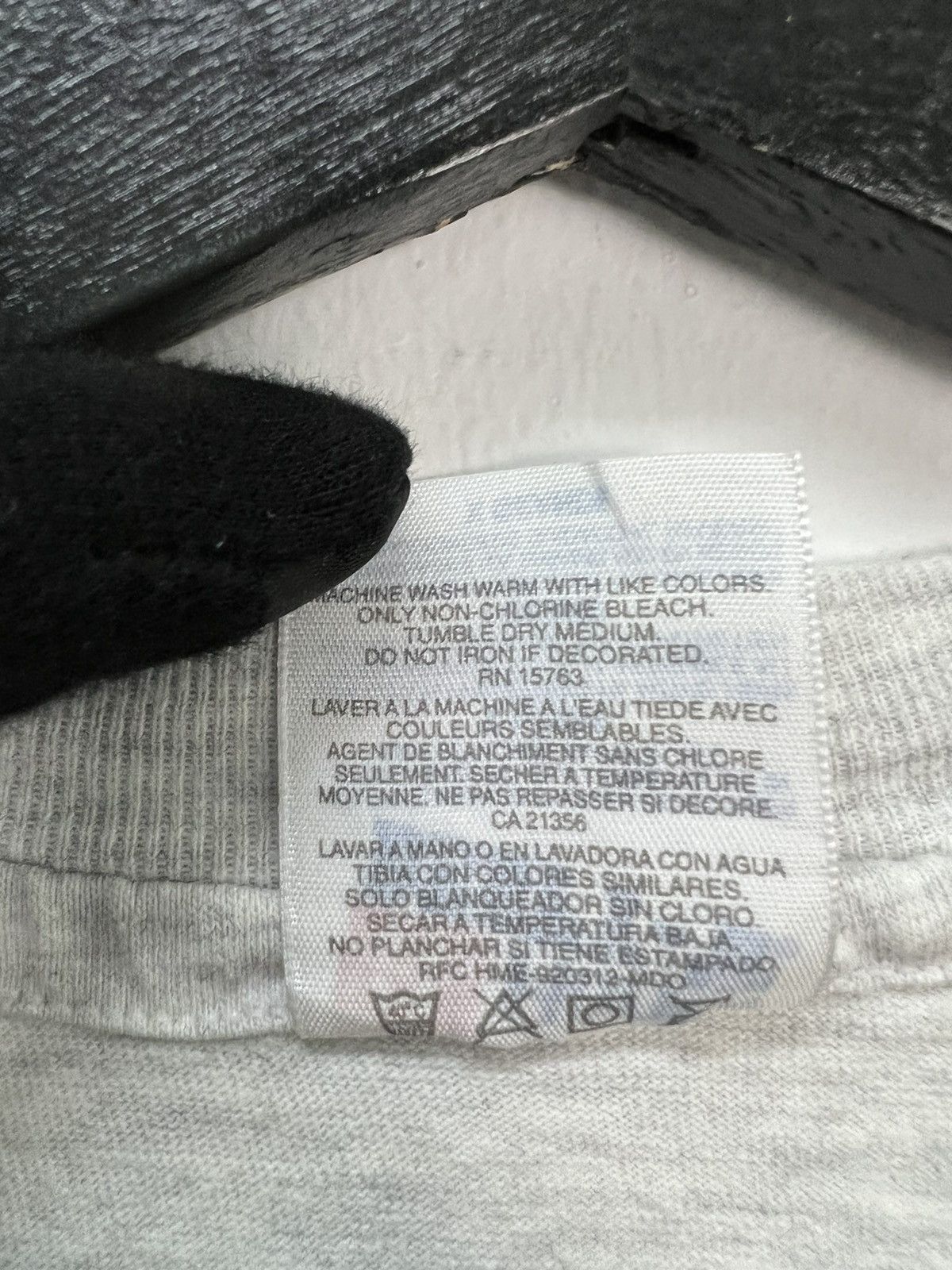 Hanes Vintage Backup U. Palindrome Tee Size US XL / EU 56 / 4 - 10 Thumbnail