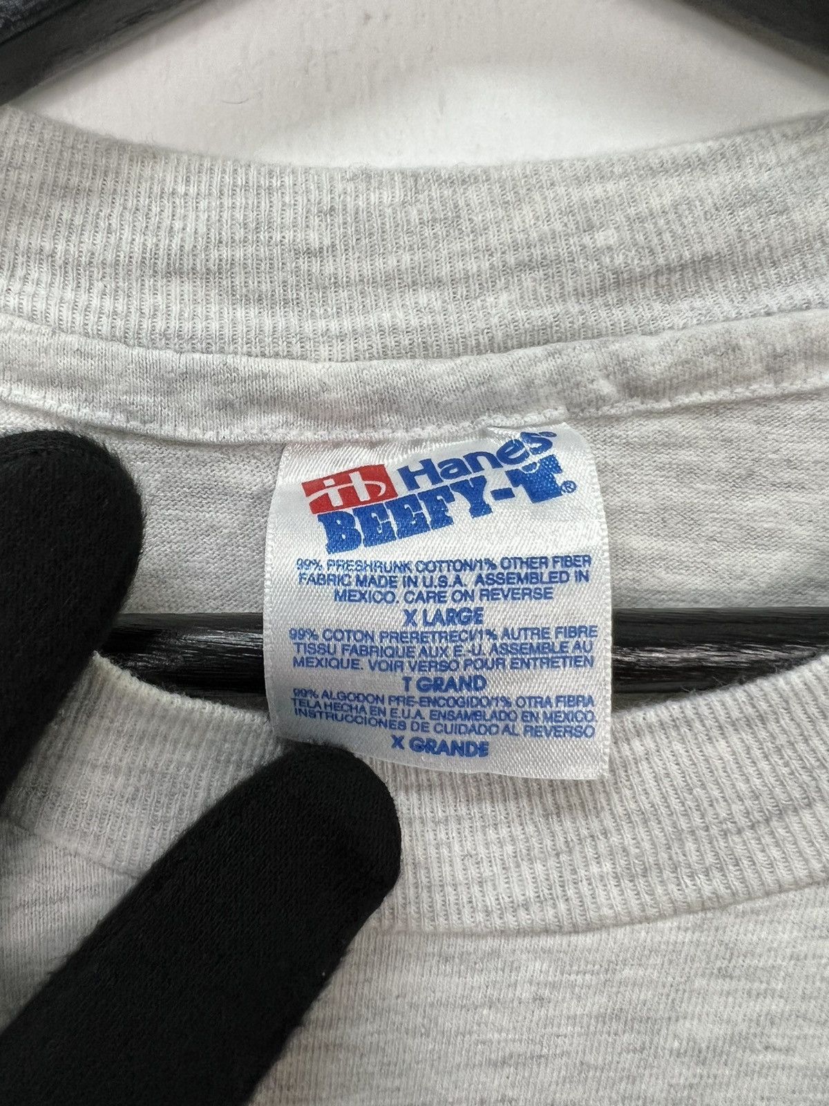 Hanes Vintage Backup U. Palindrome Tee Size US XL / EU 56 / 4 - 9 Thumbnail