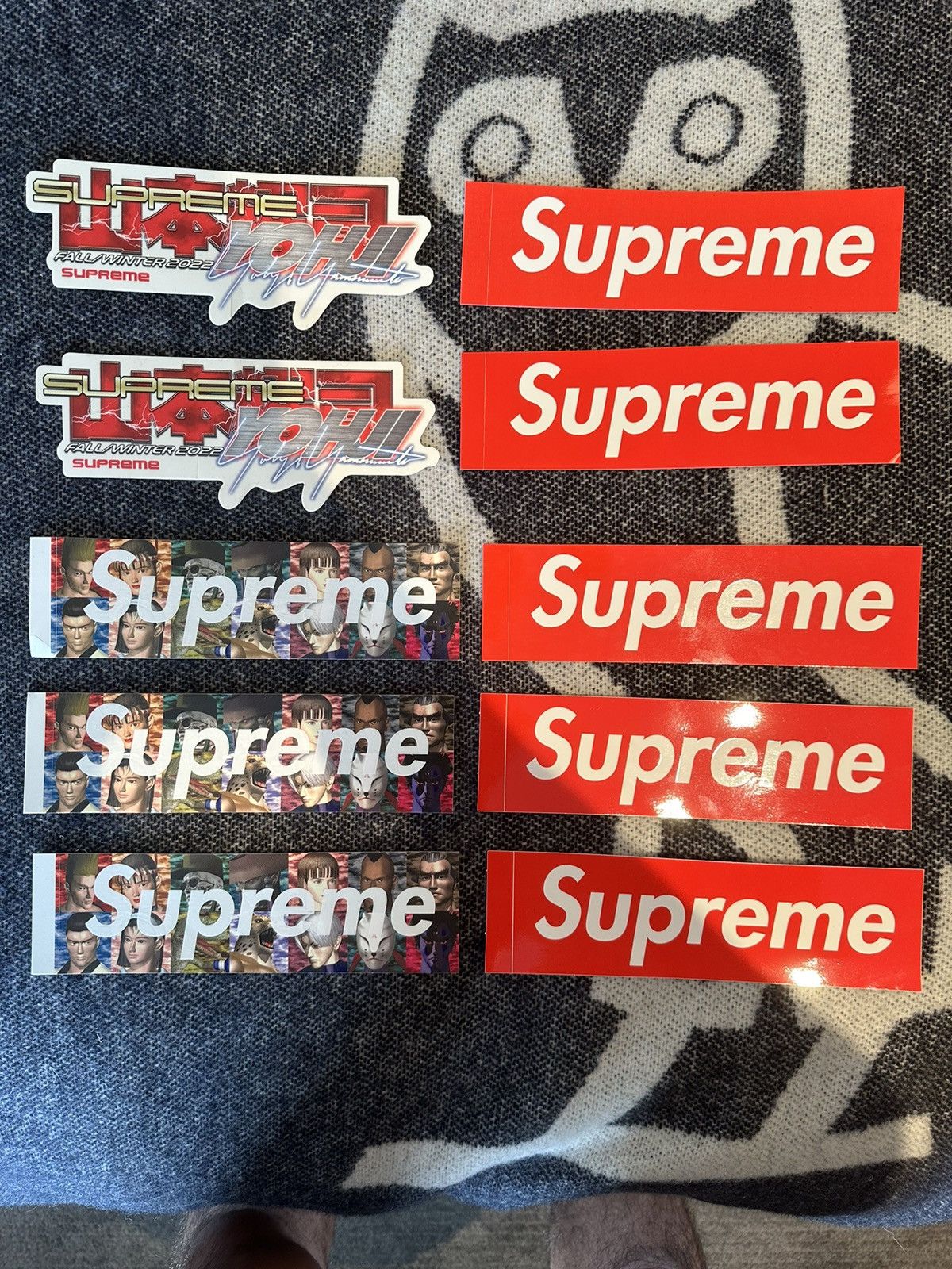 SUPREME Accessories and store Stickers Bundle. ALL NEW!