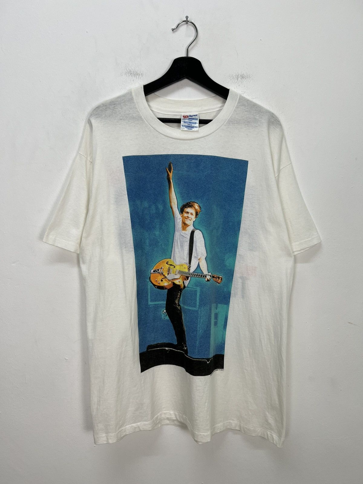 image of Band Tees x Tour Tee Vintage 90’S Bryan Adams Tour 1995 Toronto Canada Tee in White, Men's (Size XL