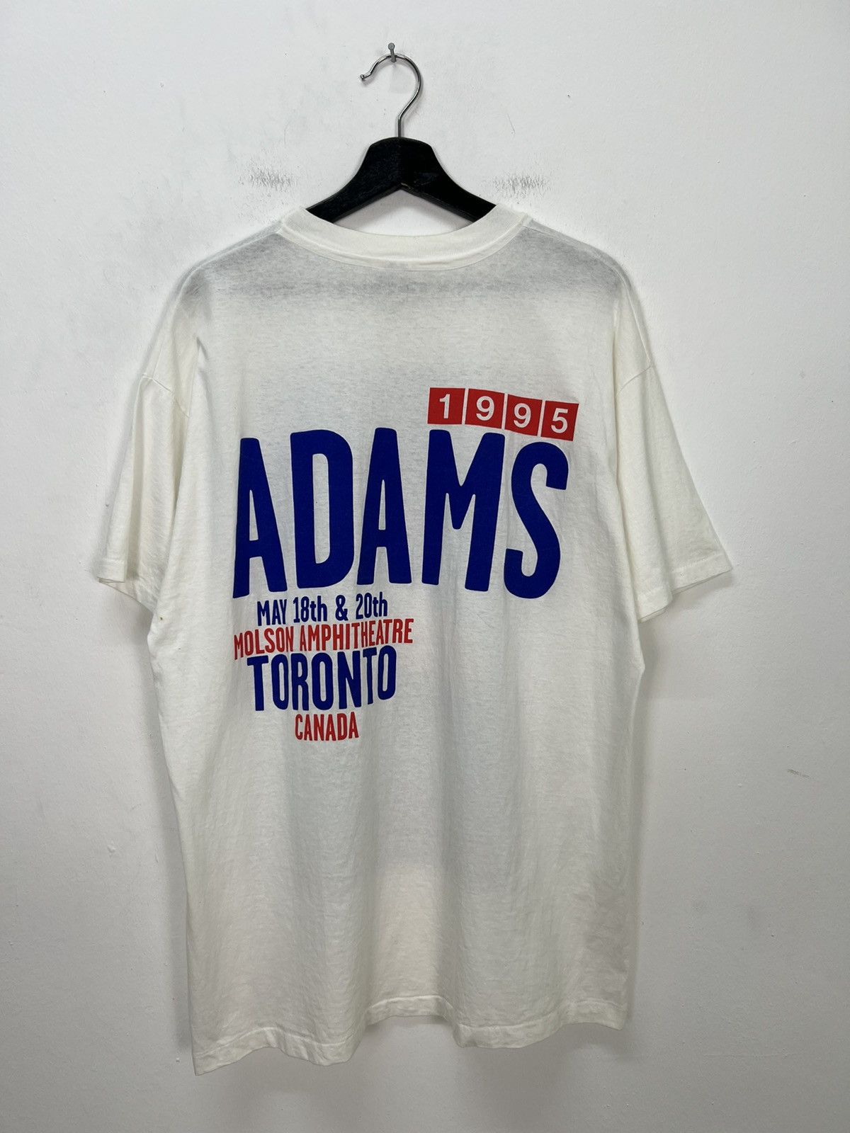 Band Tees Vintage 90’s Bryan Adams Tour 1995 Toronto Canada Tee Size US XL / EU 56 / 4 - 7 Thumbnail