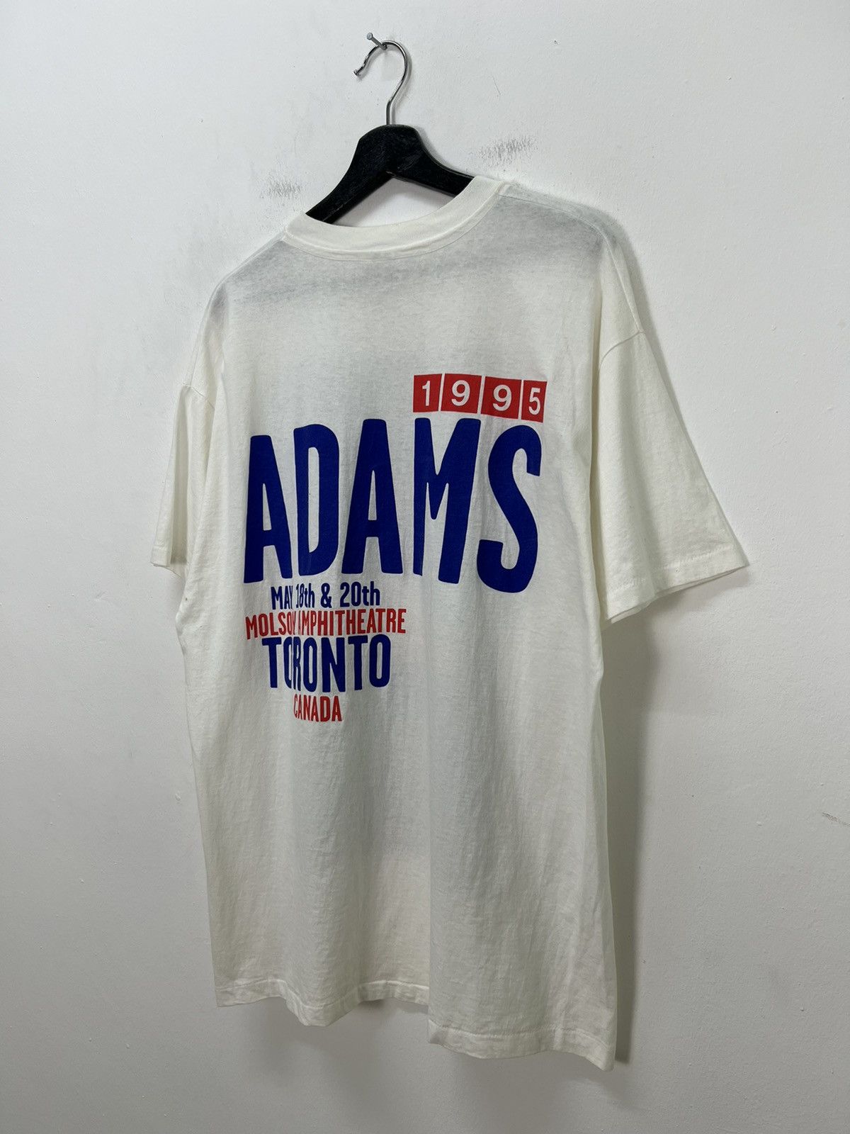 Band Tees Vintage 90’s Bryan Adams Tour 1995 Toronto Canada Tee Size US XL / EU 56 / 4 - 9 Thumbnail