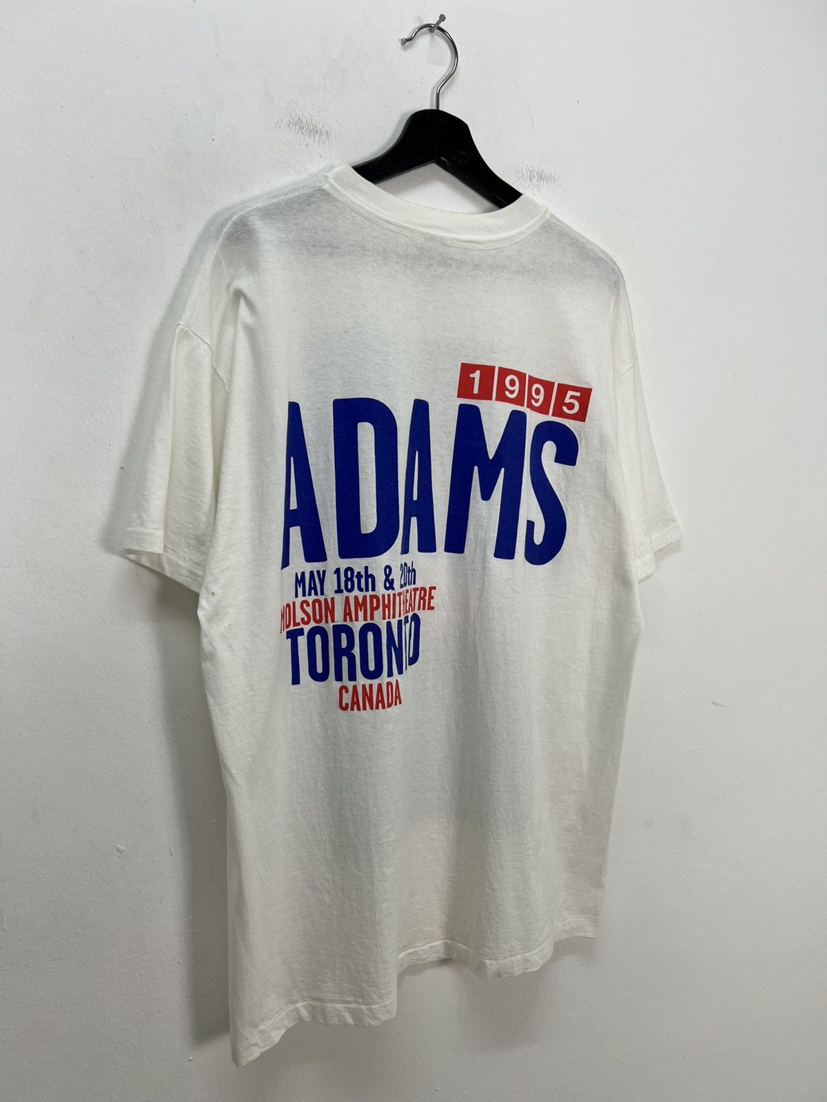 Band Tees Vintage 90’s Bryan Adams Tour 1995 Toronto Canada Tee Size US XL / EU 56 / 4 - 8 Thumbnail