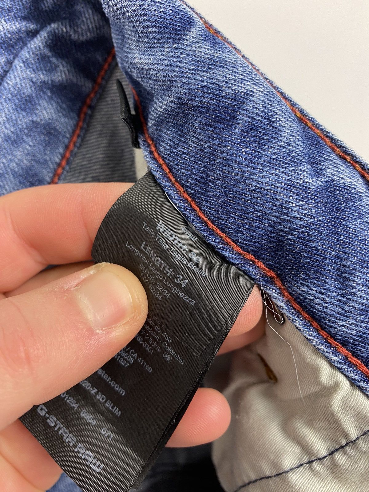 G-Star G Star Raw 5620-Z 3D Slim Pants Bondage Carhartt 32/34 Size US 32 / EU 48 - 12 Thumbnail