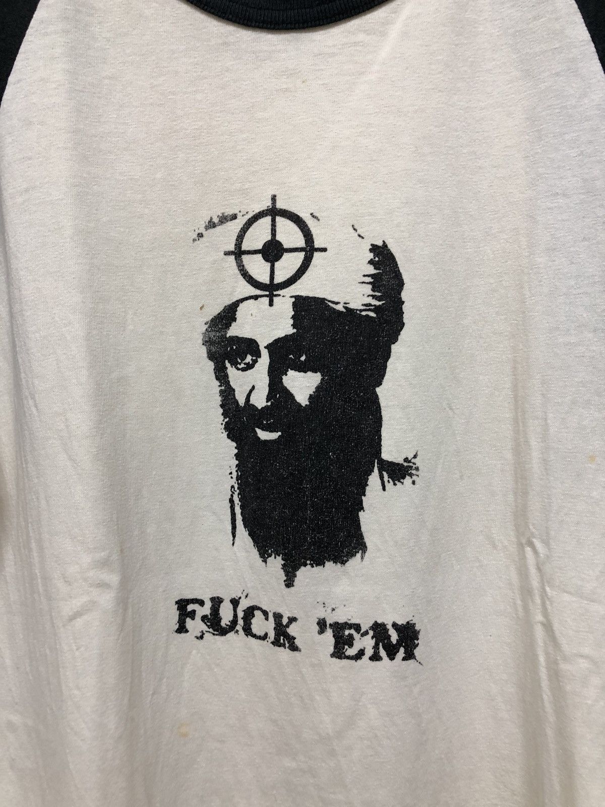 Vintage Vintage Osama Bin Laden Fuck Em . Size US S / EU 44-46 / 1 - 3 Thumbnail