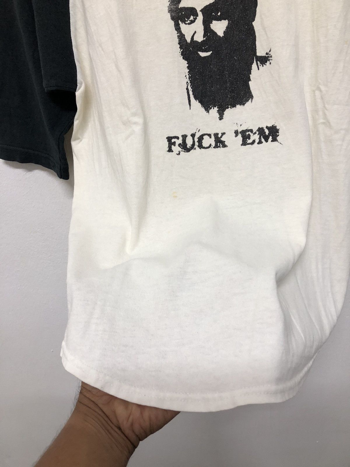 Vintage Vintage Osama Bin Laden Fuck Em . Size US S / EU 44-46 / 1 - 8 Thumbnail