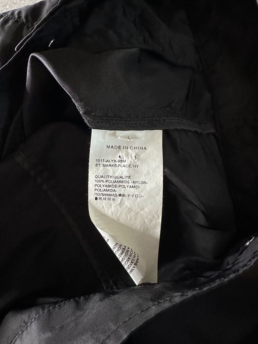 Alyx Black Nylon Trucker Jacket | Grailed