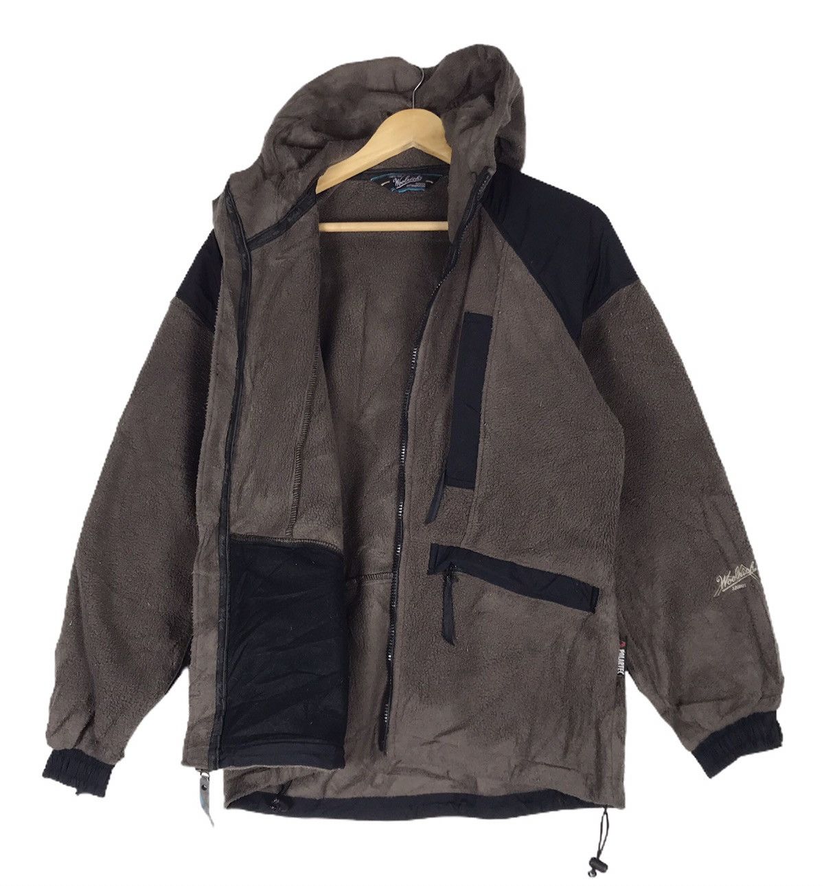 Woolrich Woolen Mills Vintage Woolrich Polartec Fleece Rugged Outdoor Jacket Size US M / EU 48-50 / 2 - 2 Thumbnail