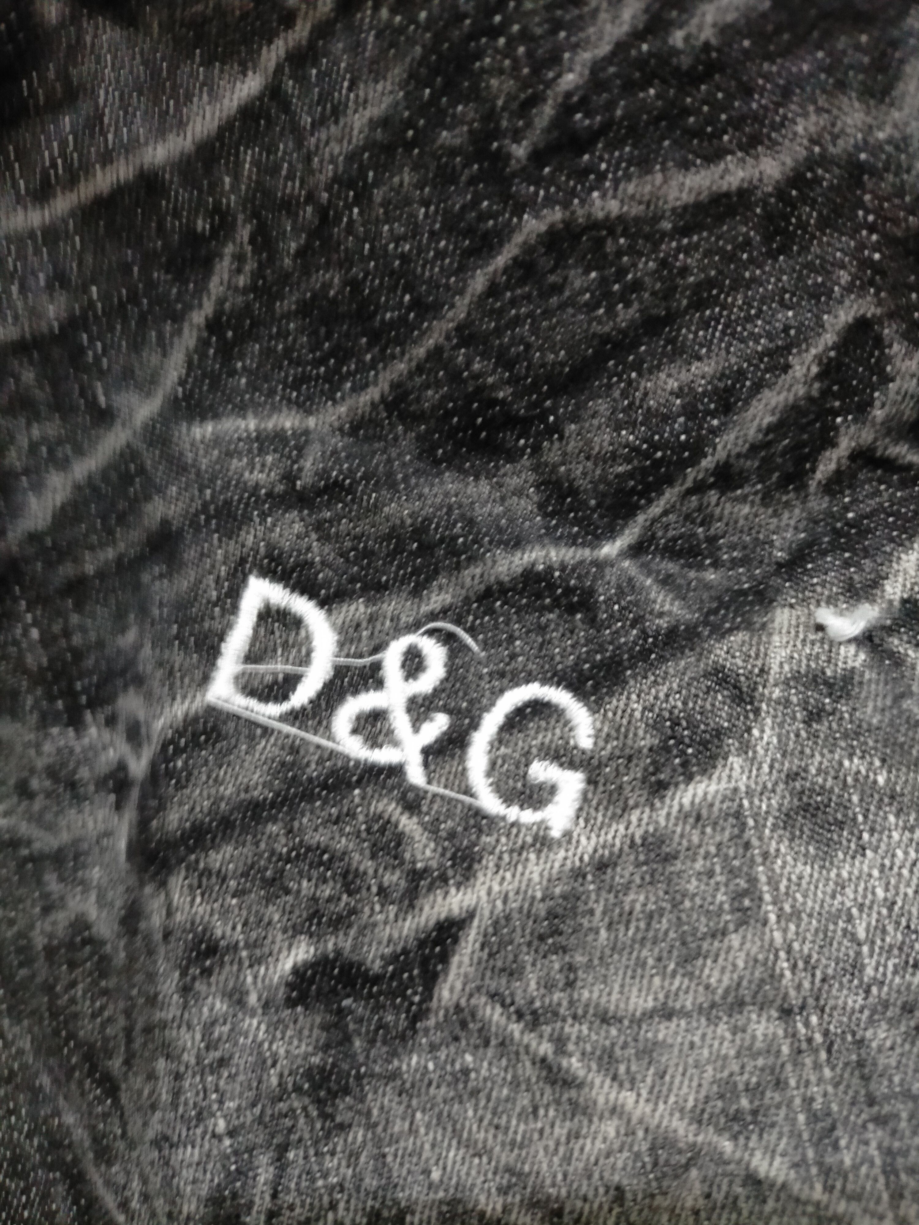 Japanese Brand D&G x Low Box double waist denim pants Size US 31 - 9 Thumbnail