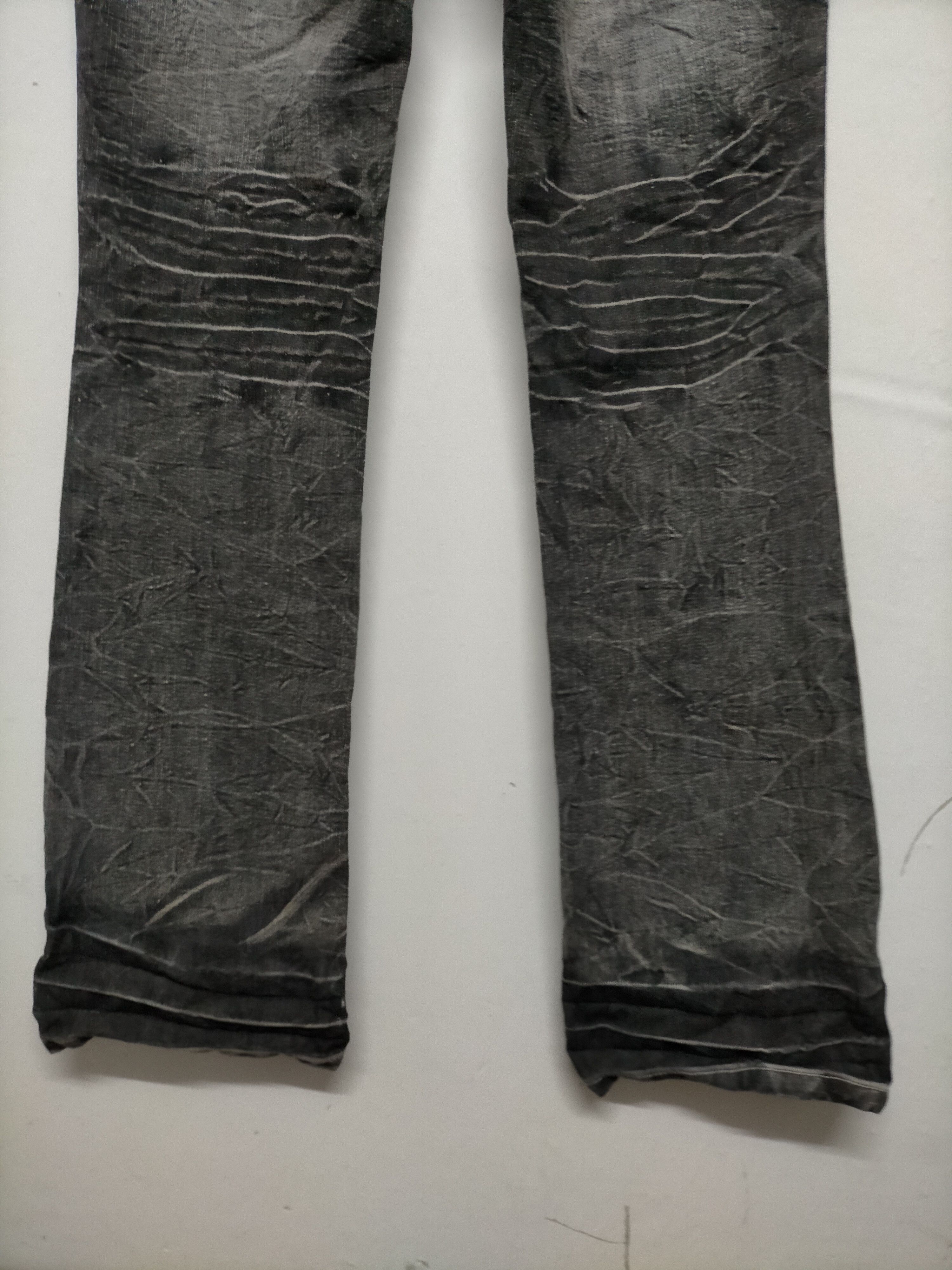 Japanese Brand D&G x Low Box double waist denim pants Size US 31 - 13 Thumbnail