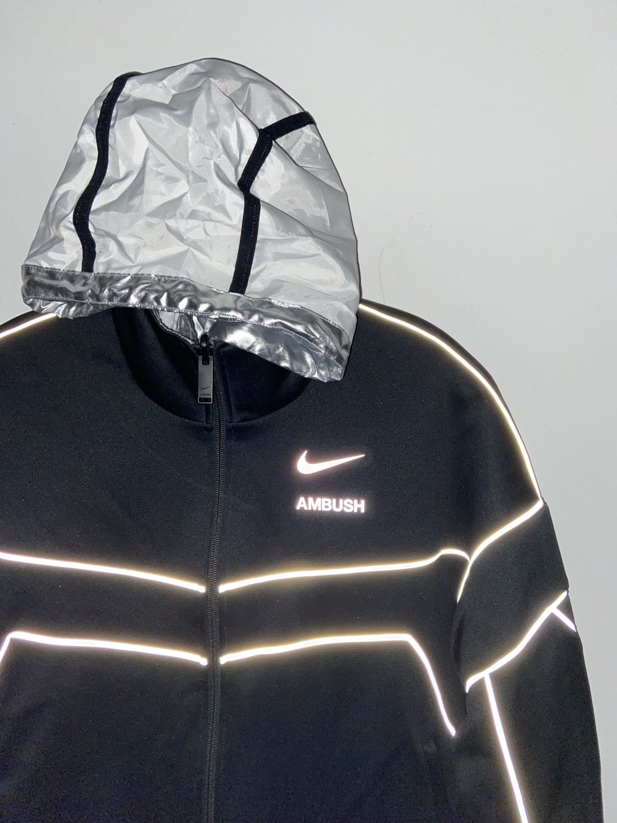 Ambush x Nike reversible striped bomber track jacket UNI