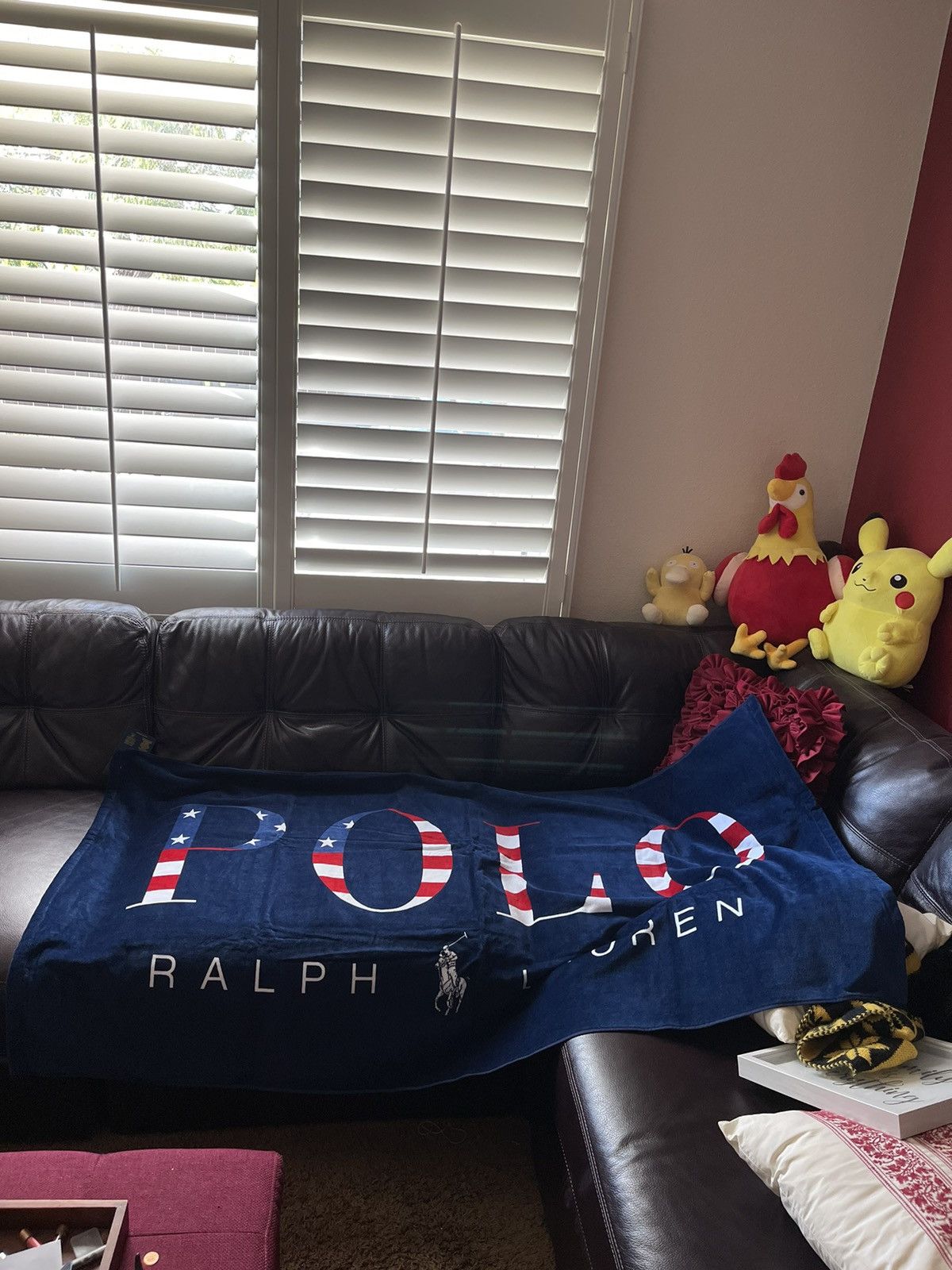 Polo Ralph Lauren NWT-RALPH LAUREN Red White & Navy Beach Towel35”x66”NWT Size ONE SIZE - 6 Thumbnail