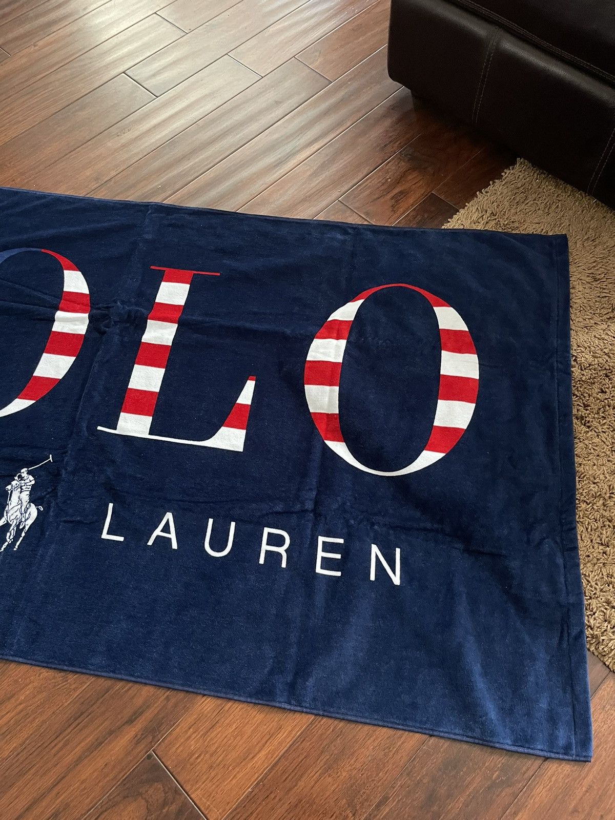 Polo Ralph Lauren NWT-RALPH LAUREN Red White & Navy Beach Towel35”x66”NWT Size ONE SIZE - 7 Thumbnail