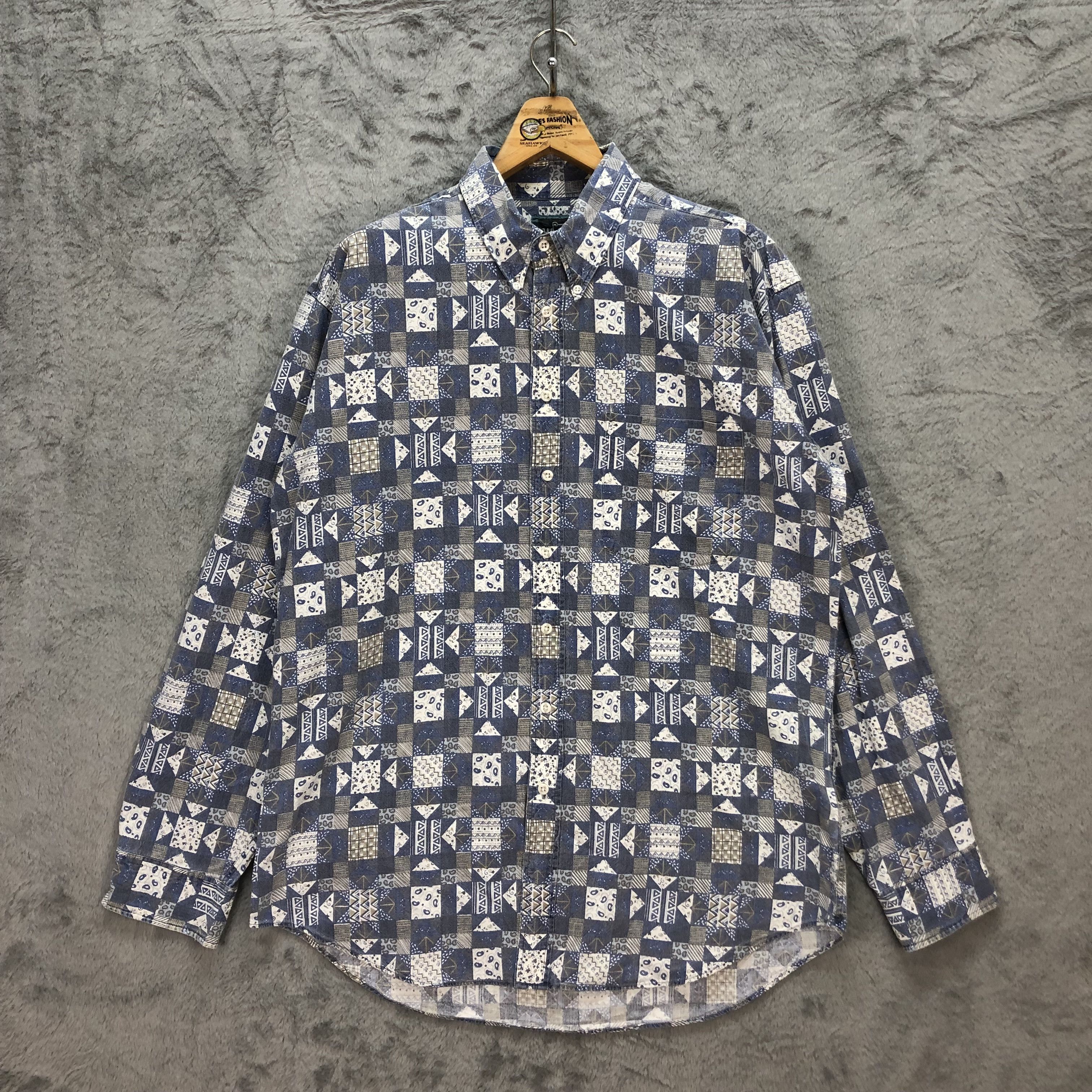 Woolrich Woolen Mills Woolrich Ice Blue Button Ups Shirts #5612-200 Size US L / EU 52-54 / 3 - 1 Thumbnail