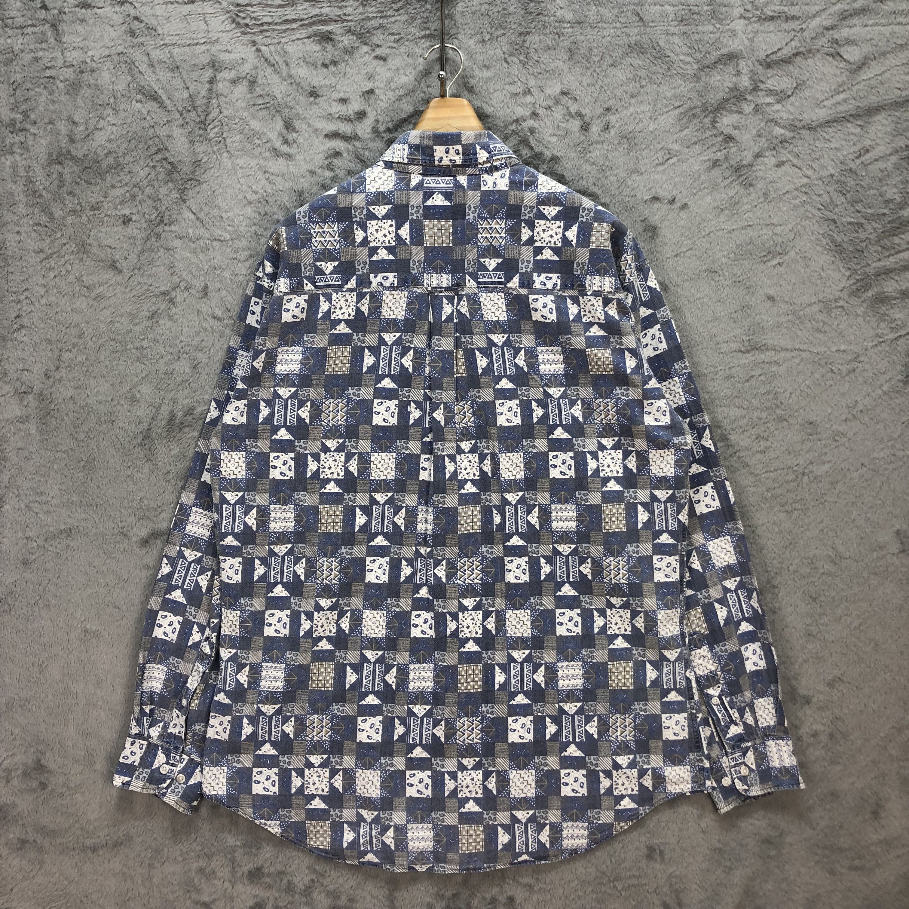 Woolrich Woolen Mills Woolrich Ice Blue Button Ups Shirts #5612-200 Size US L / EU 52-54 / 3 - 9 Thumbnail
