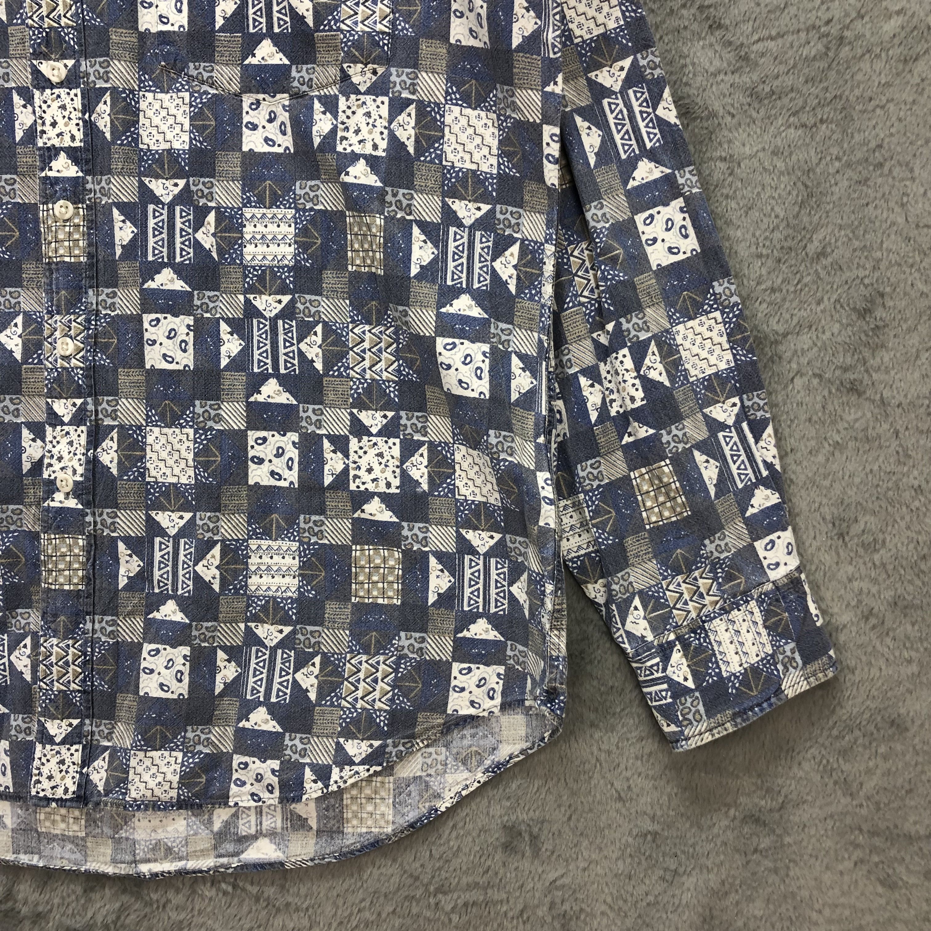 Woolrich Woolen Mills Woolrich Ice Blue Button Ups Shirts #5612-200 Size US L / EU 52-54 / 3 - 5 Thumbnail