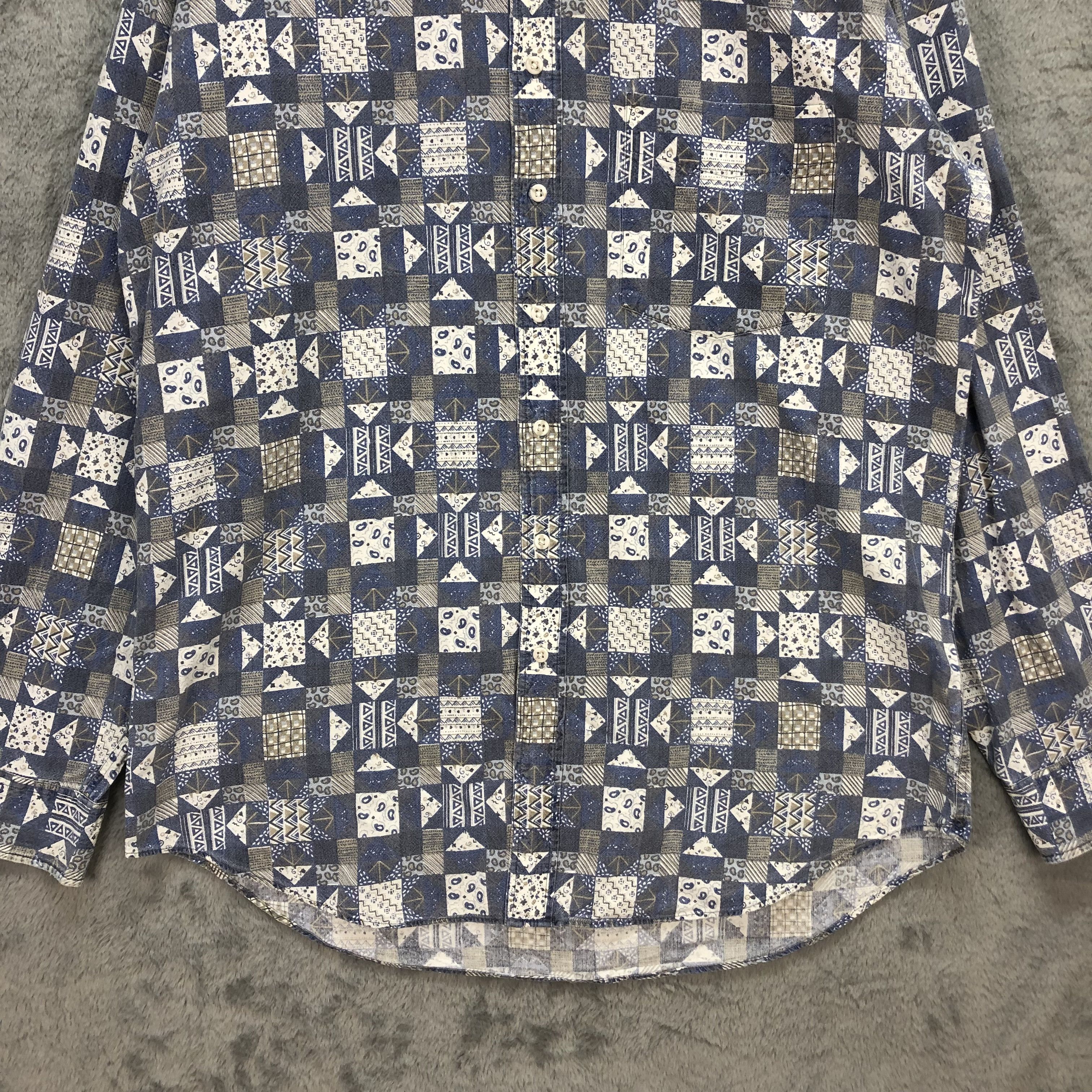 Woolrich Woolen Mills Woolrich Ice Blue Button Ups Shirts #5612-200 Size US L / EU 52-54 / 3 - 3 Thumbnail