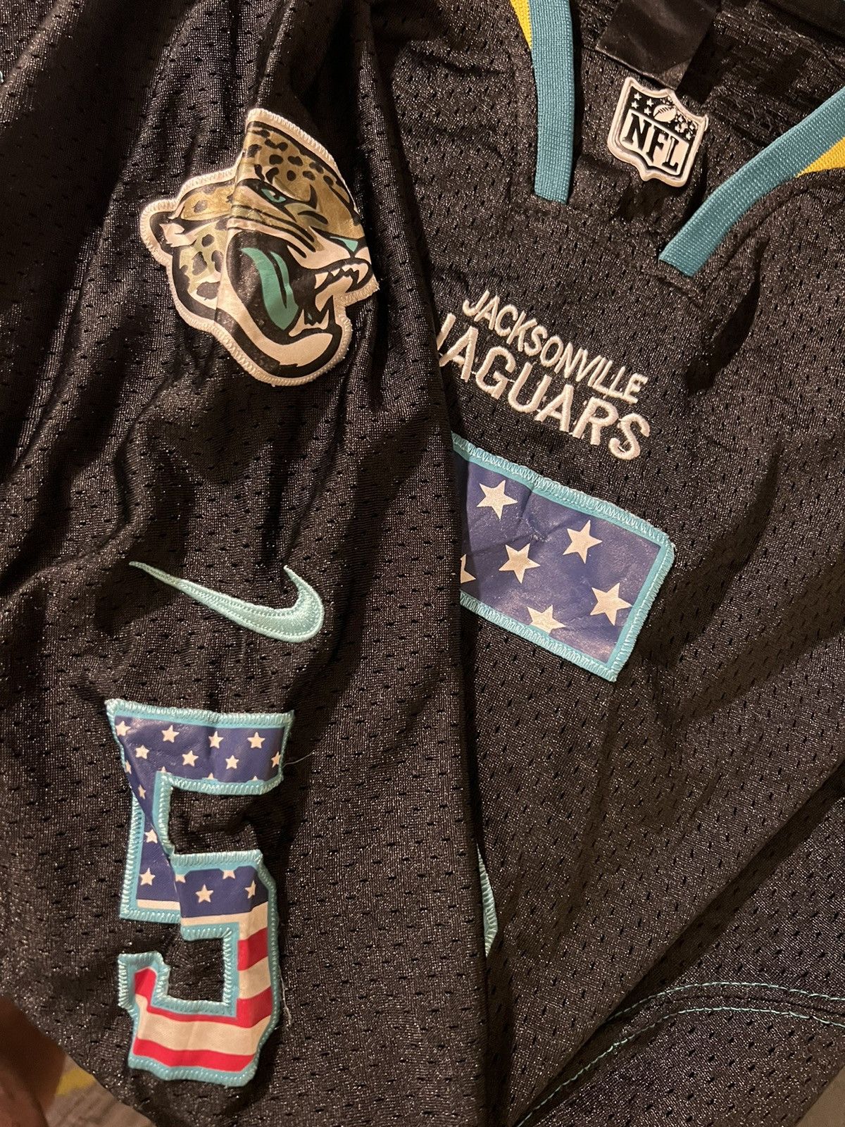 NFL Nike Jacksonville Jaguars #5 Black Bortles Jersey